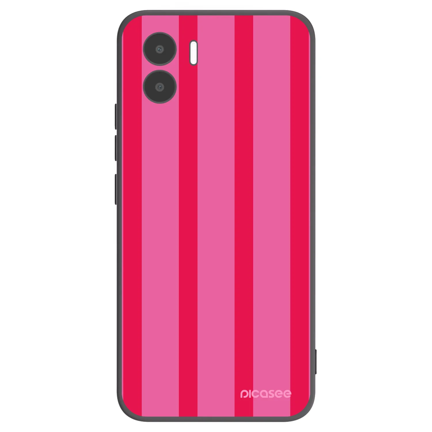 Picasee Xiaomi Redmi A1 Hülle - Schwarzes Silikon - Hot tropic