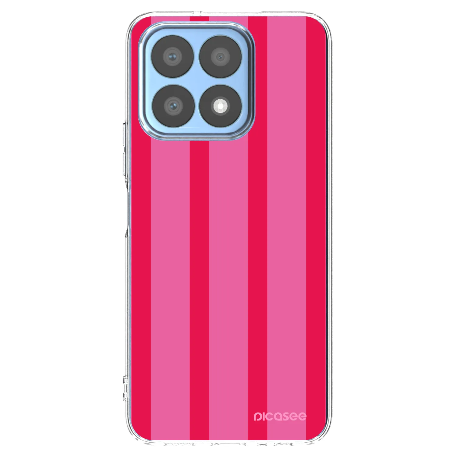 Picasee Honor X8a Hülle - Transparentes Silikon - Hot tropic