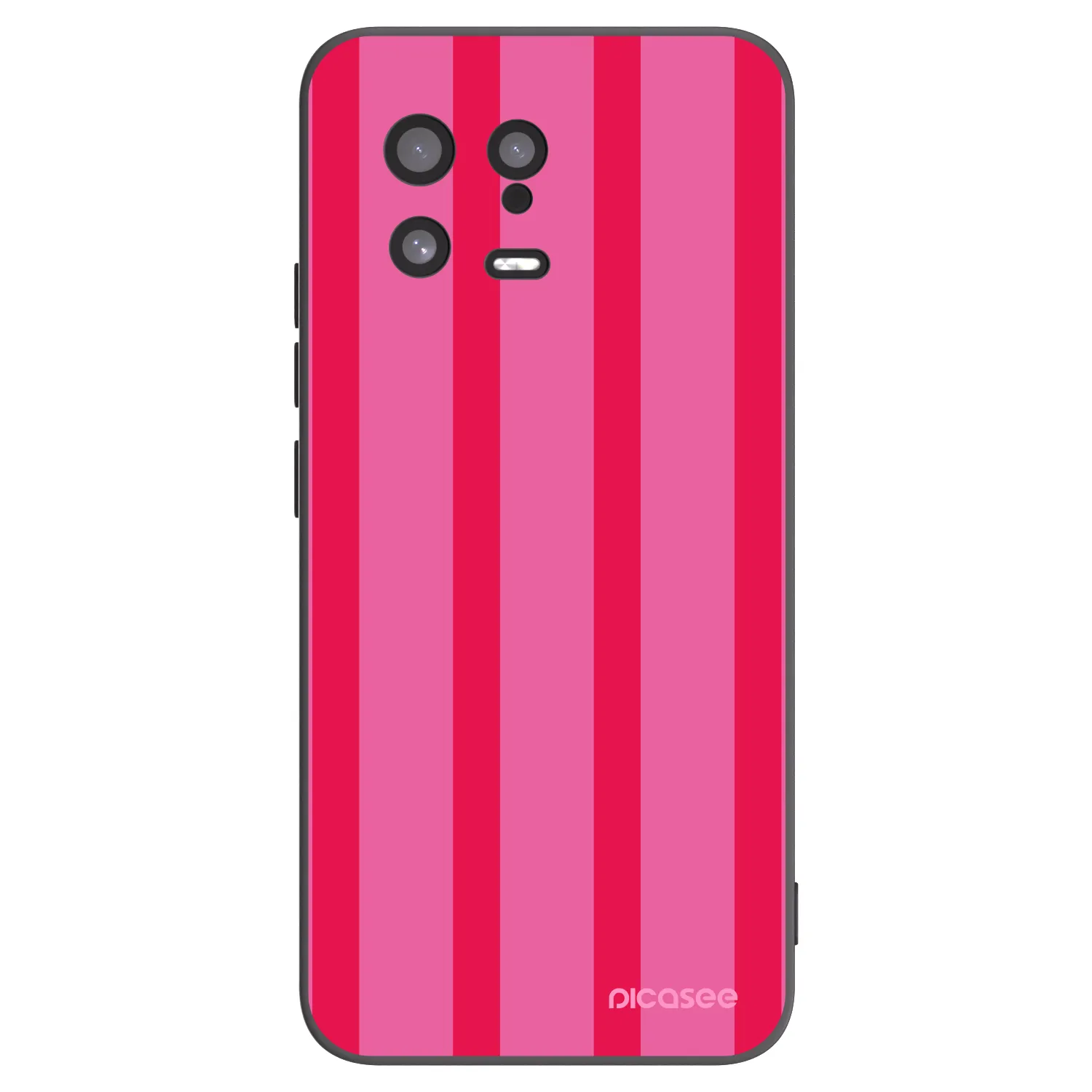 Picasee Xiaomi 13 Hülle - Schwarzes Silikon - Hot tropic