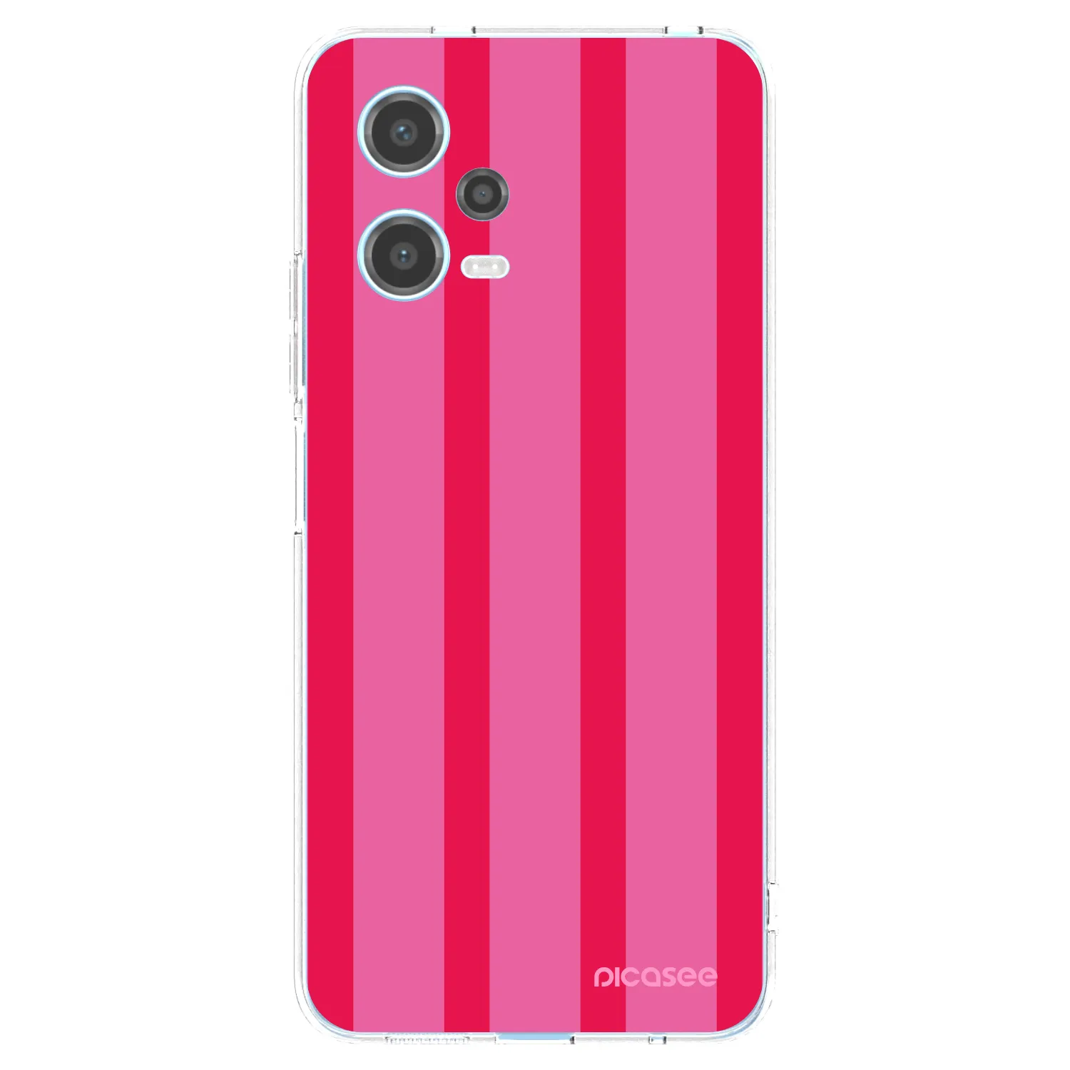 Picasee Xiaomi Redmi Note 12 5G Hülle - Transparentes Silikon - Hot tropic