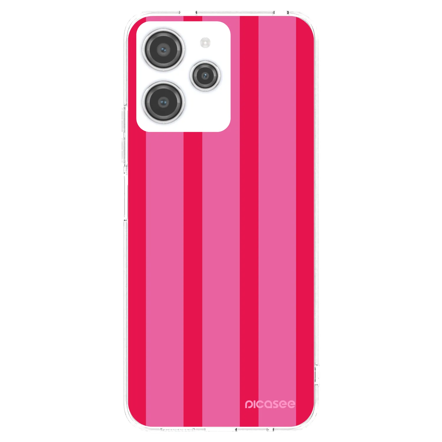 Picasee Xiaomi Redmi 12 4G Hülle - Transparentes Silikon - Hot tropic