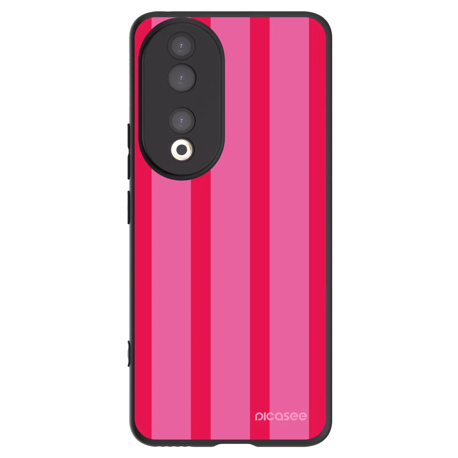Picasee Honor 90 5G Hülle - Schwarzes Silikon - Hot tropic