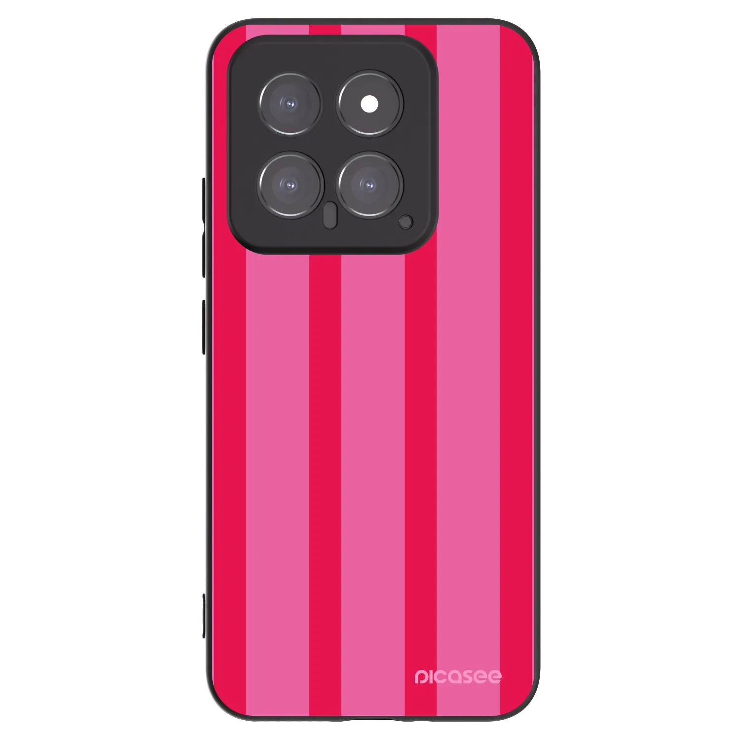Picasee Xiaomi 14 Hülle - Schwarzes Silikon - Hot tropic