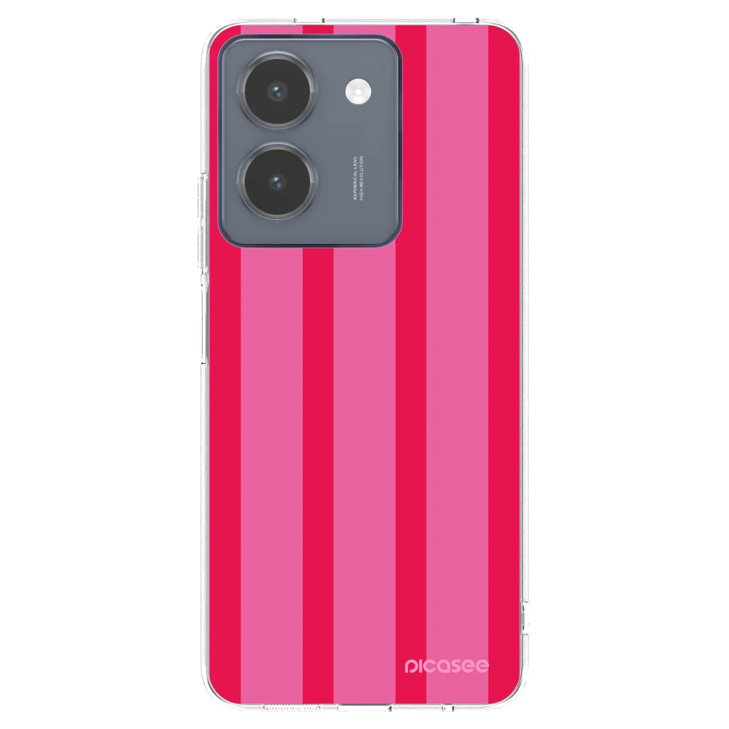 Picasee Vivo Y36 4G Hülle - Transparentes Silikon - Hot tropic
