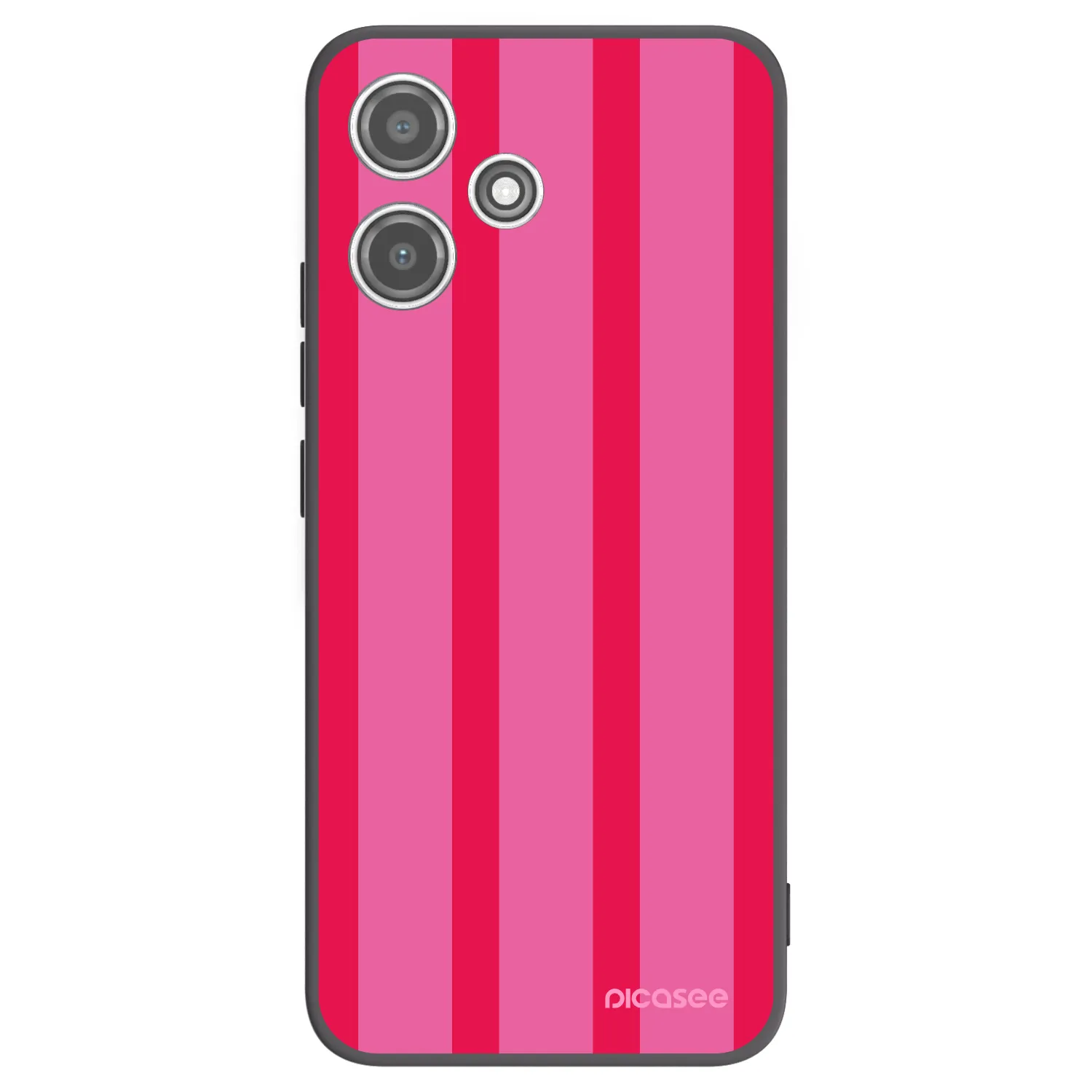 Picasee Xiaomi Redmi 12 5G Hülle - Schwarzes Silikon - Hot tropic