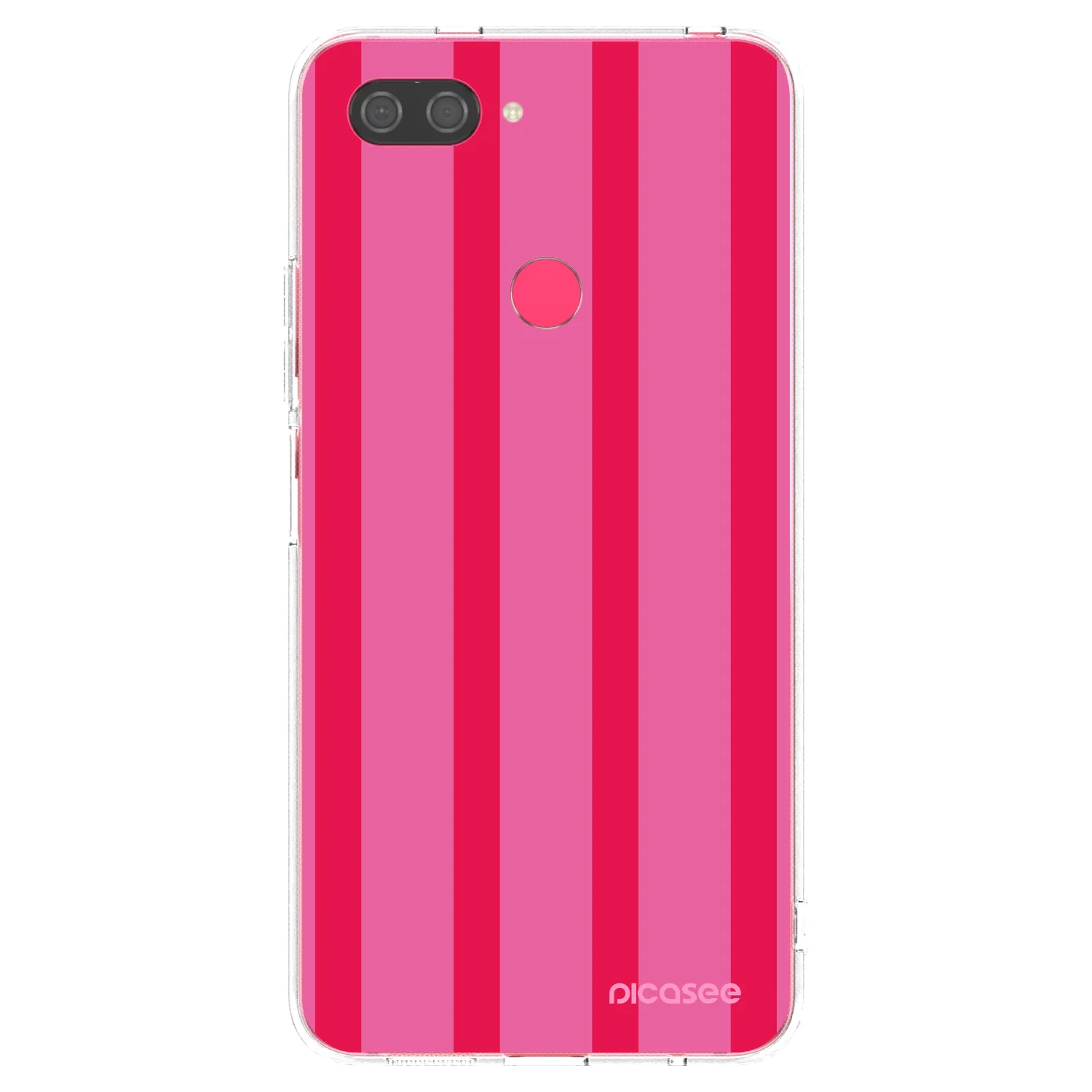 Picasee Xiaomi Mi 8 Lite Hülle - Transparentes Silikon - Hot tropic