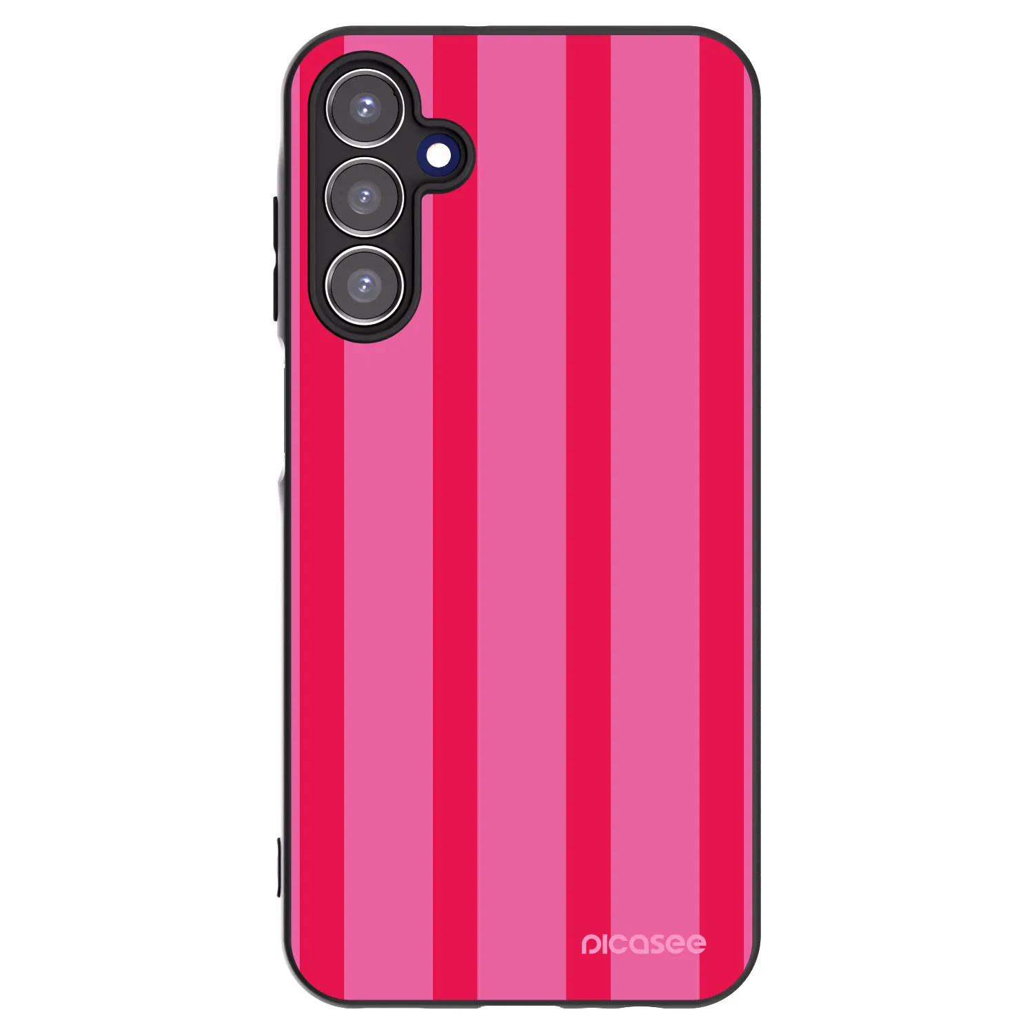 Picasee Samsung Galaxy A15 A155F 4G Hülle - Schwarzes Silikon - Hot tropic