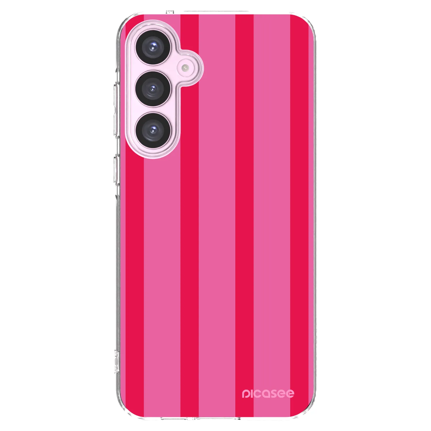 Picasee Samsung Galaxy A55 5G A556B Hülle - Transparentes Silikon - Hot tropic