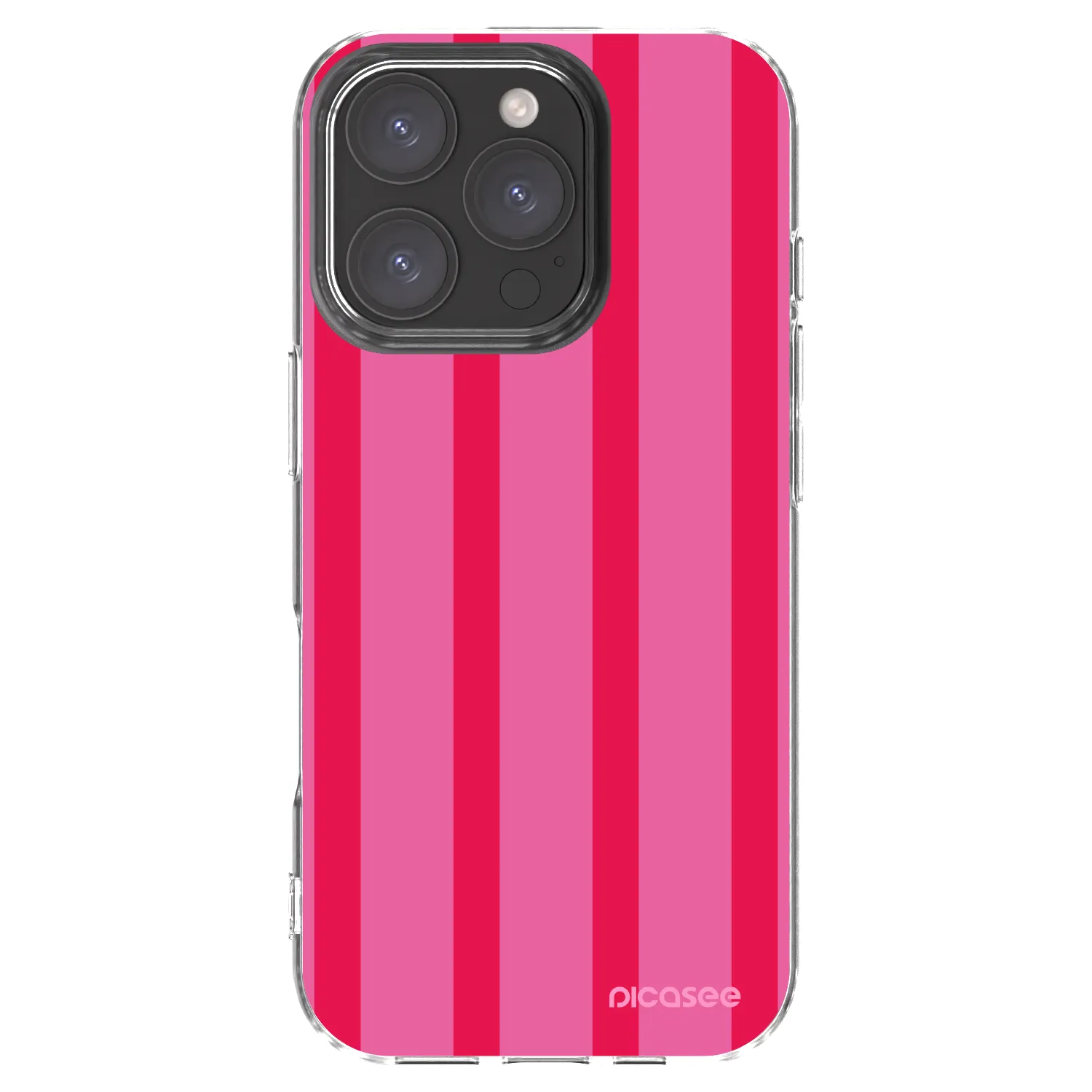 Picasee Apple iPhone 16 Pro Hülle - Transparentes Silikon - Hot tropic