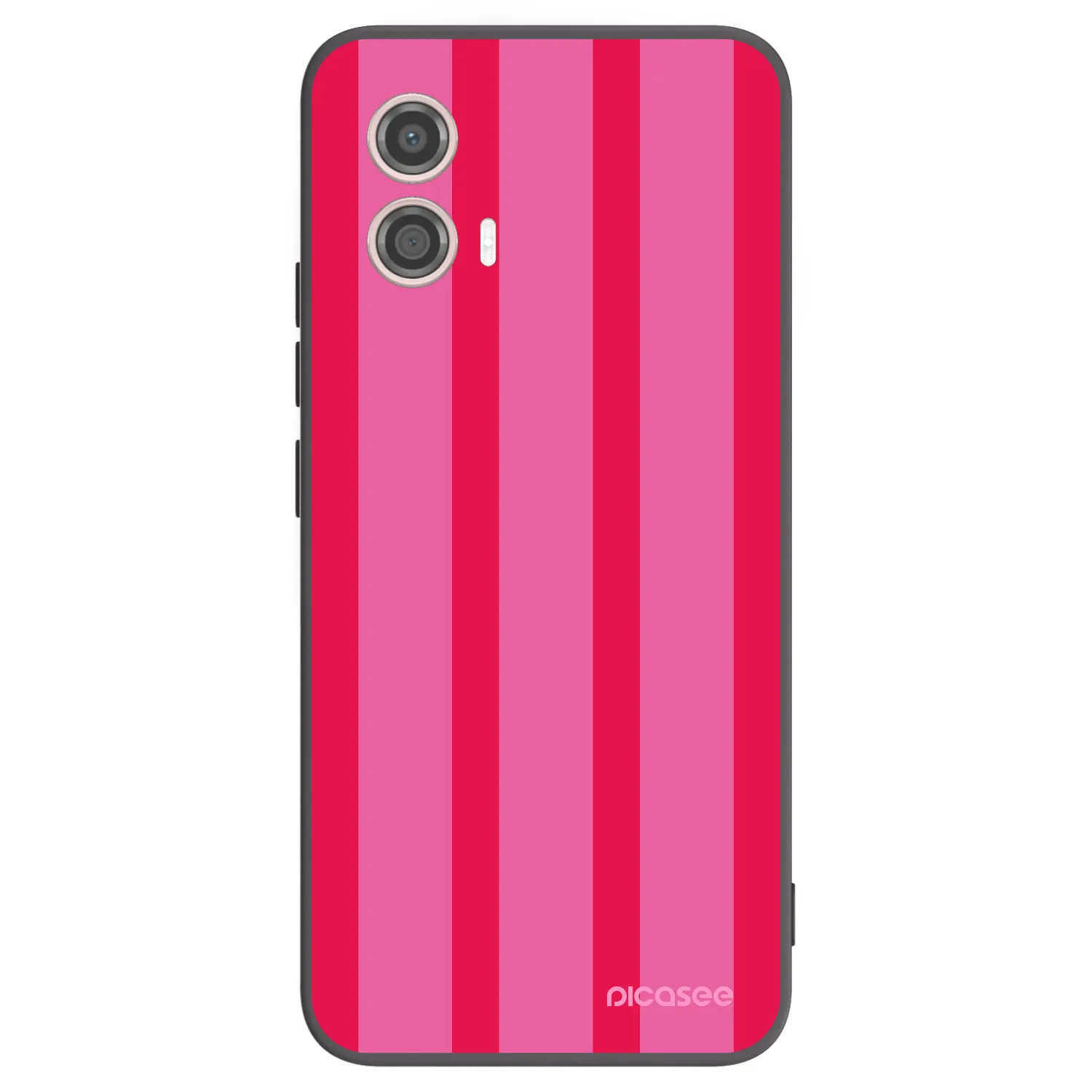 Picasee Motorola Moto G53 5G Hülle - Schwarzes Silikon - Hot tropic