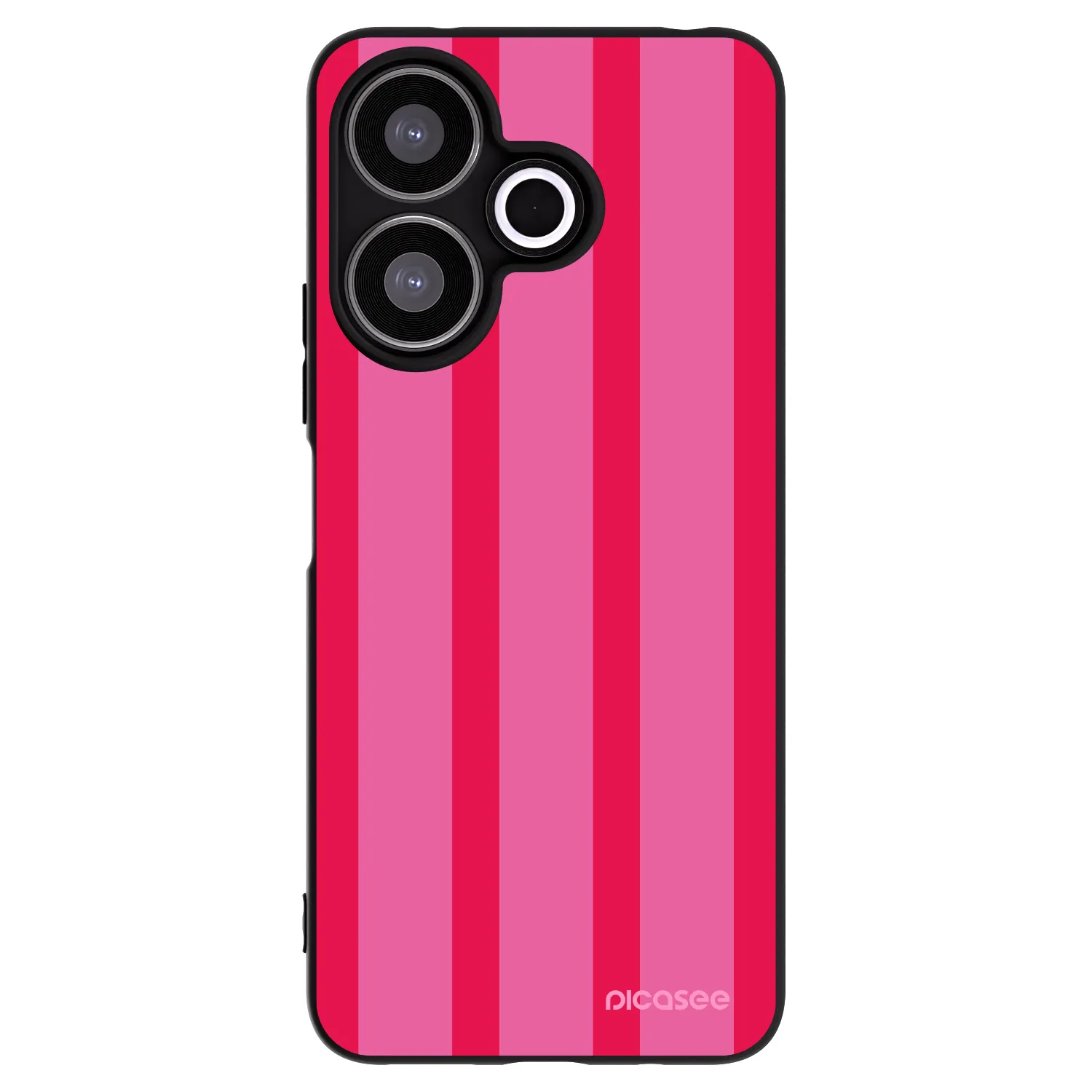 Picasee Xiaomi Redmi 13 4G Hülle - Schwarzes Silikon - Hot tropic