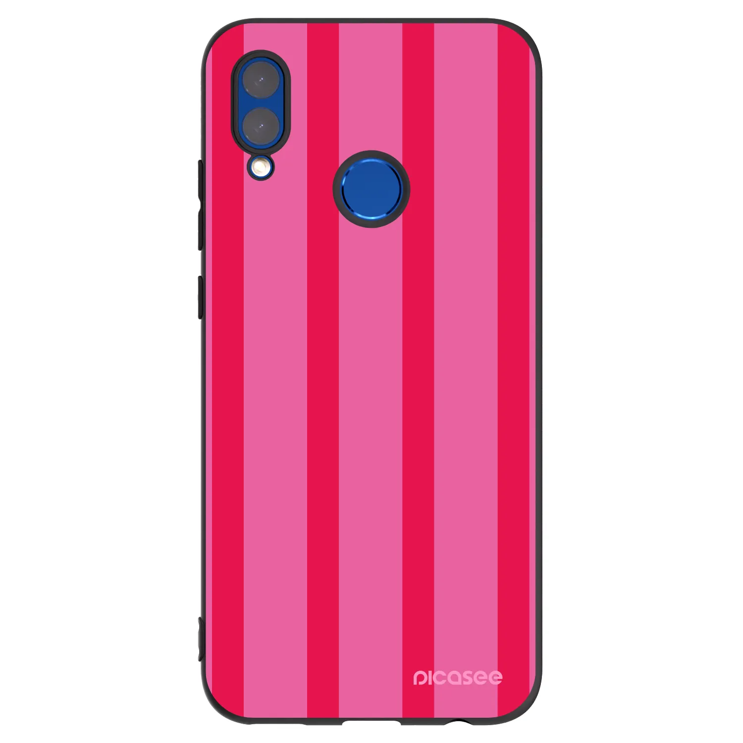 Picasee Huawei P Smart 2019 Hülle - Schwarzes Silikon - Hot tropic