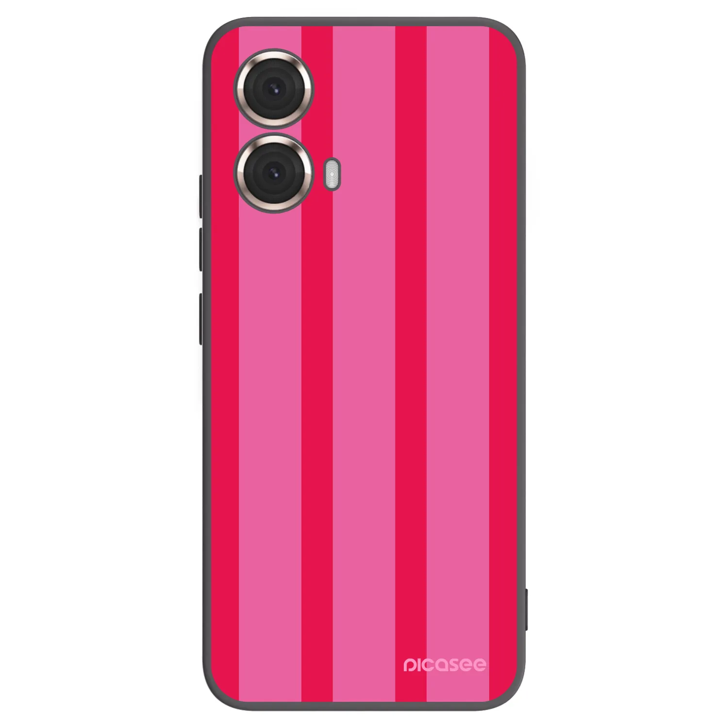 Picasee Motorola Moto G85 Hülle - Schwarzes Silikon - Hot tropic