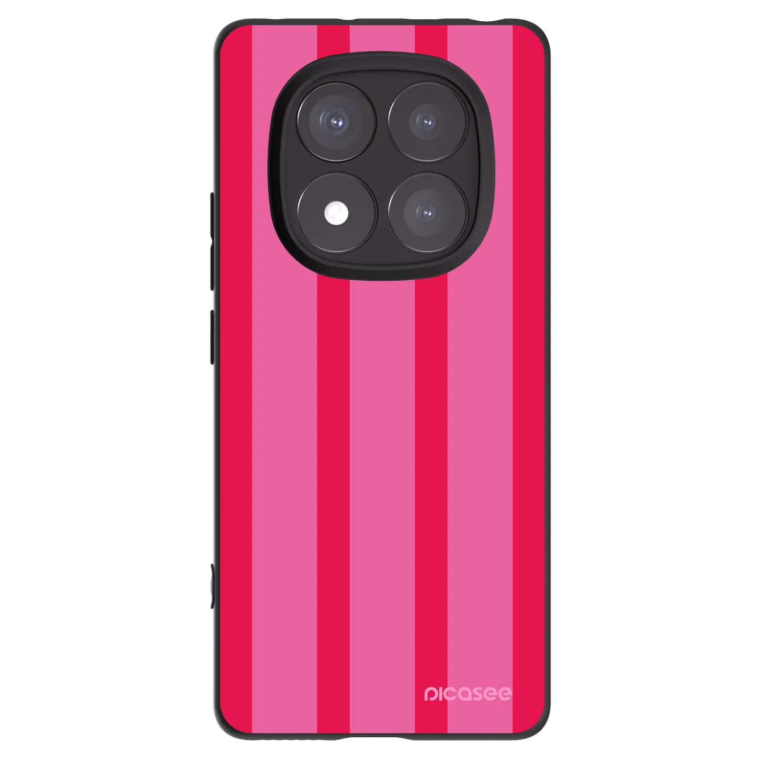 Picasee Xiaomi Redmi Note 14 Pro 5G Hülle - Schwarzes Silikon - Hot tropic