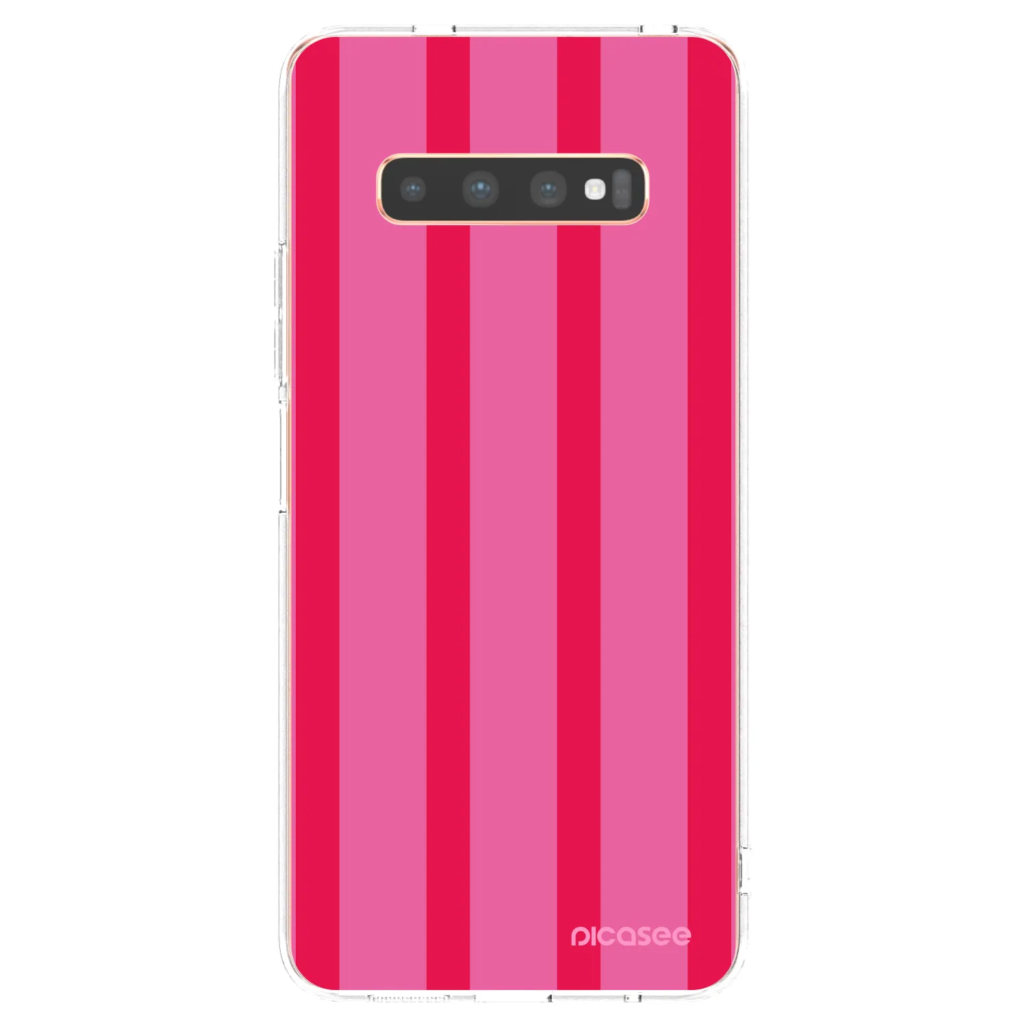 Picasee Samsung Galaxy S10 Plus G975 Hülle - Transparentes Silikon - Hot tropic