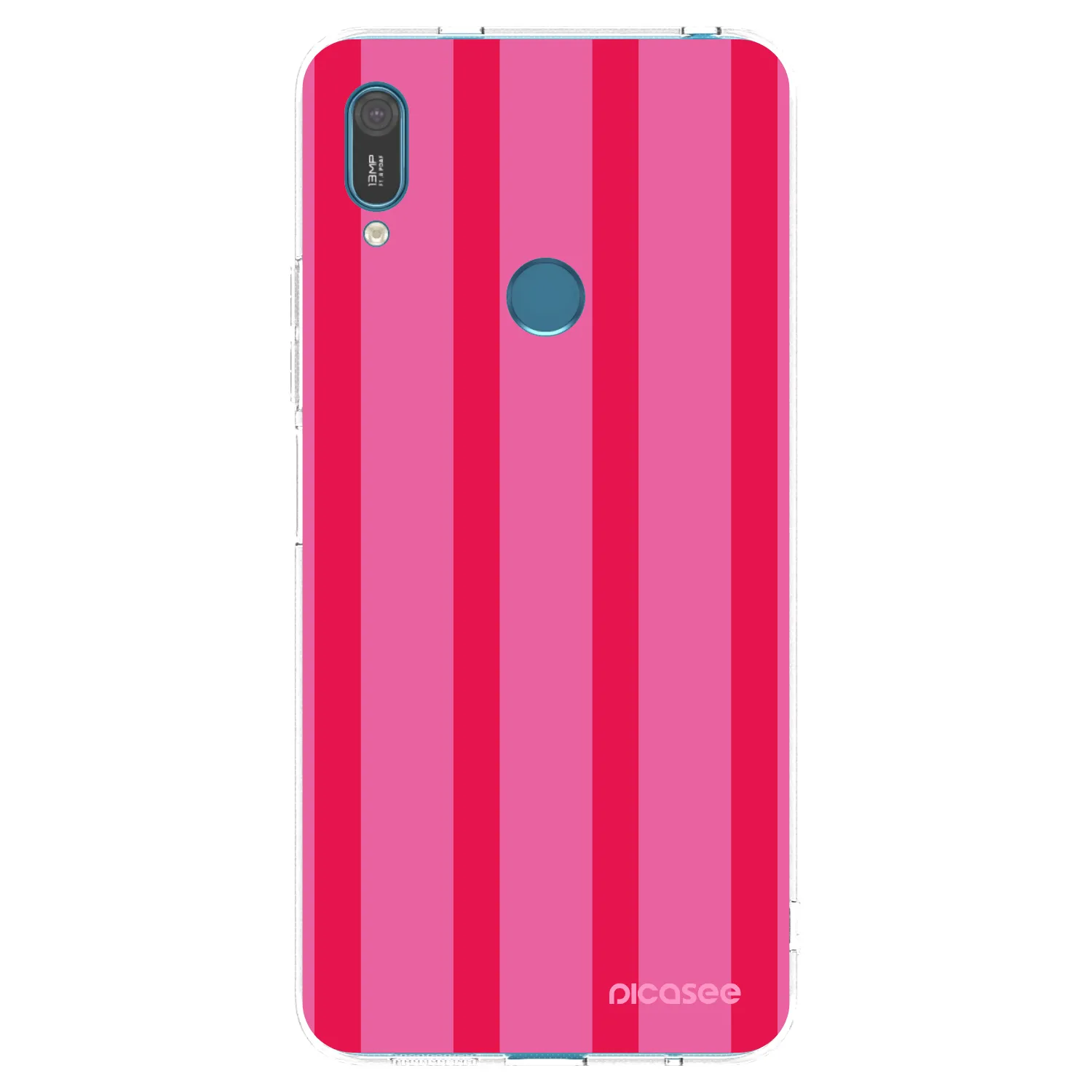 Picasee Huawei Y7 2019 Hülle - Transparentes Silikon - Hot tropic