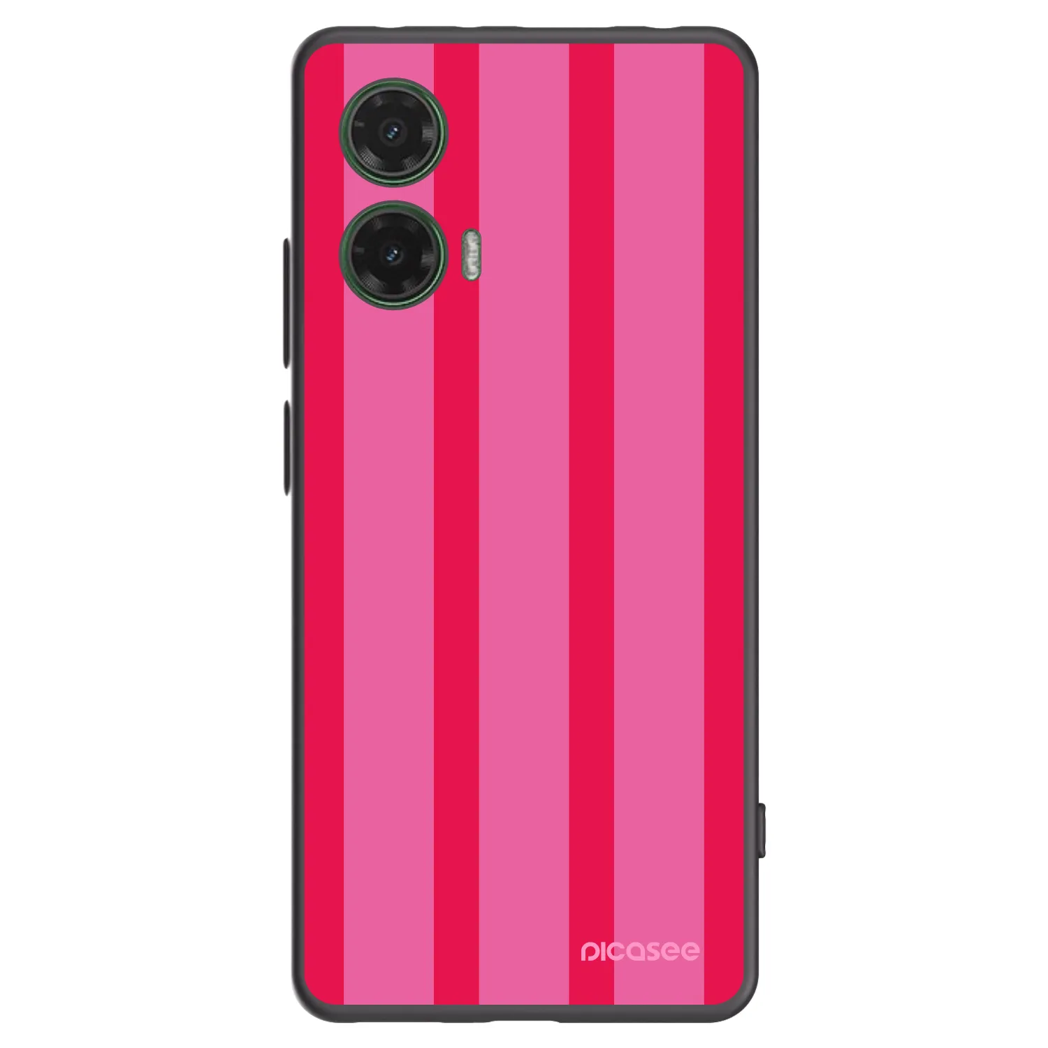 Picasee Motorola Moto G35 5G Hülle - Schwarzes Silikon - Hot tropic