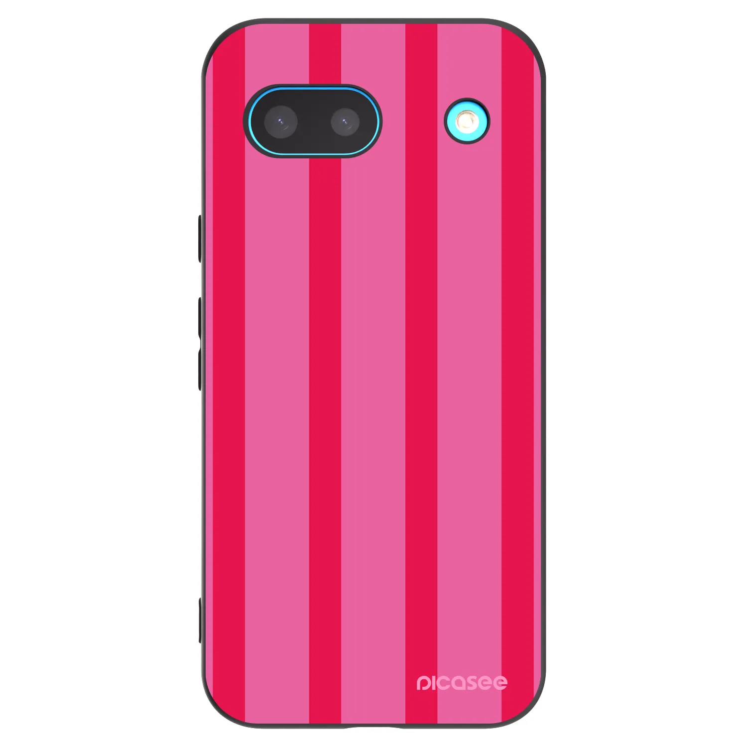 Picasee Google Pixel 8 Hülle - Schwarzes Silikon - Hot tropic