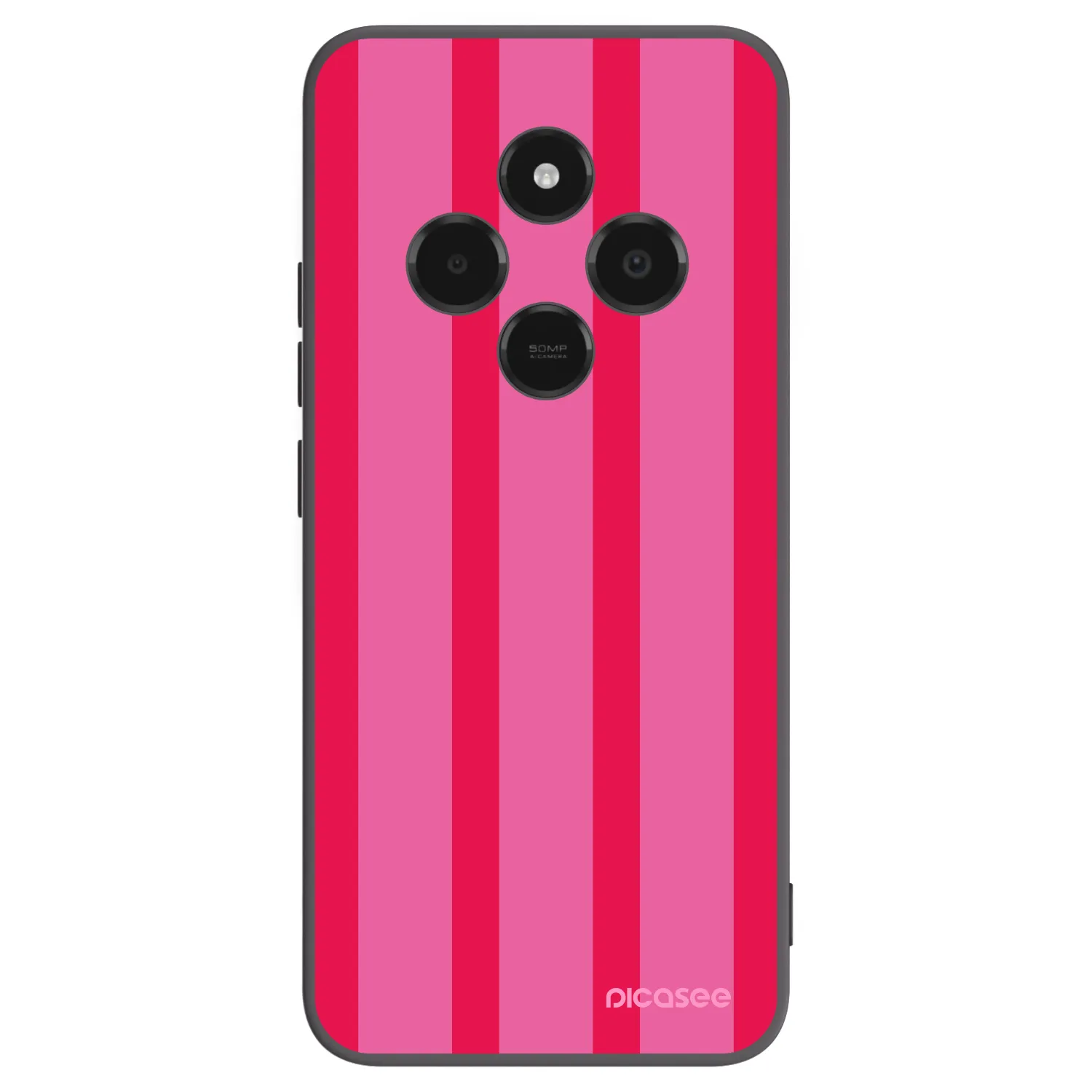 Picasee Xiaomi Poco C75 Hülle - Schwarzes Silikon - Hot tropic