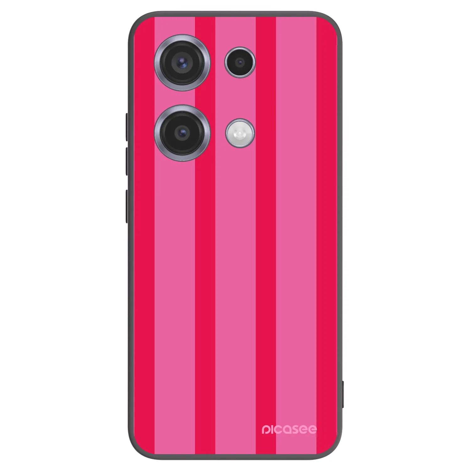 Picasee Xiaomi Redmi Note 14S Hülle - Schwarzes Silikon - Hot tropic