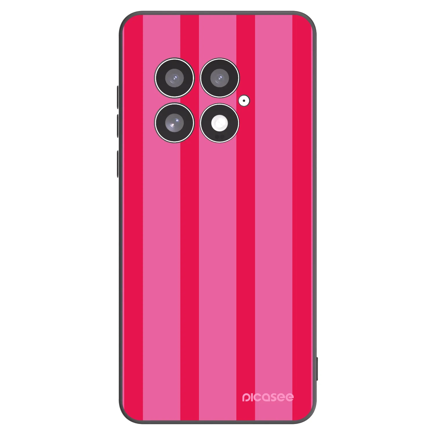 Picasee OnePlus 13 5G Hülle - Schwarzes Silikon - Hot tropic