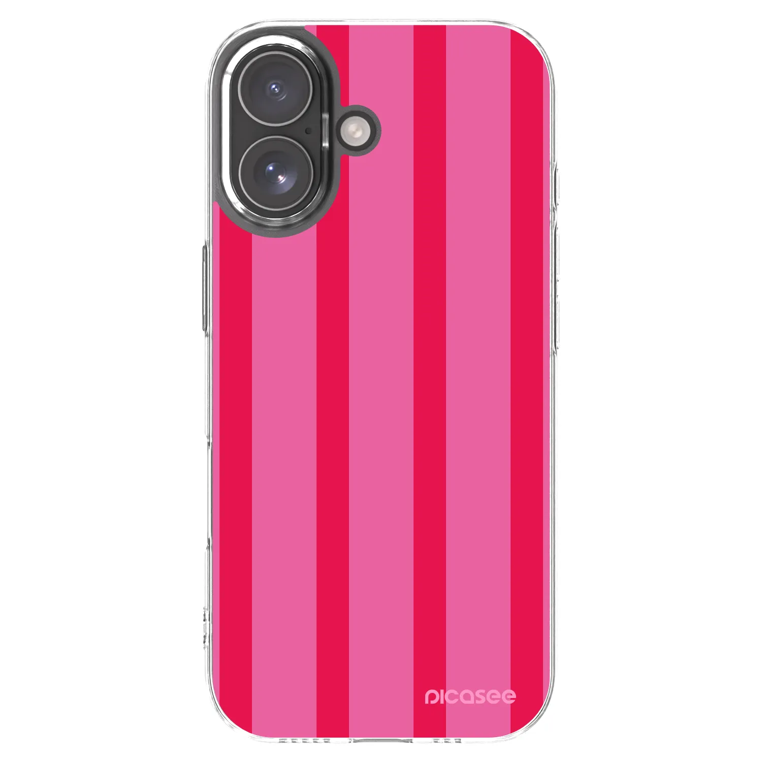 Picasee Apple iPhone 17 Hülle - Transparentes Silikon - Hot tropic