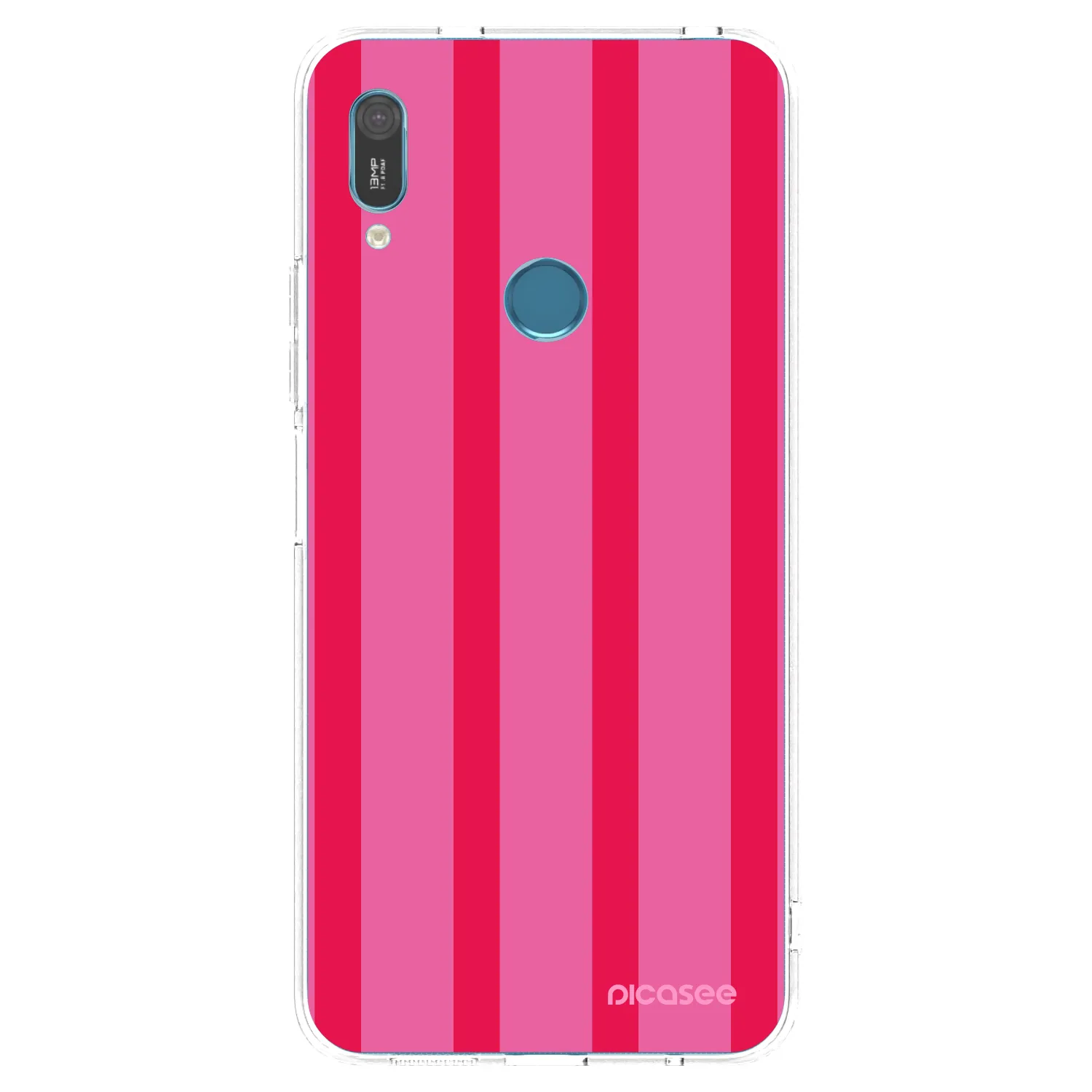 Picasee Huawei Y6 2019 Hülle - Transparentes Silikon - Hot tropic
