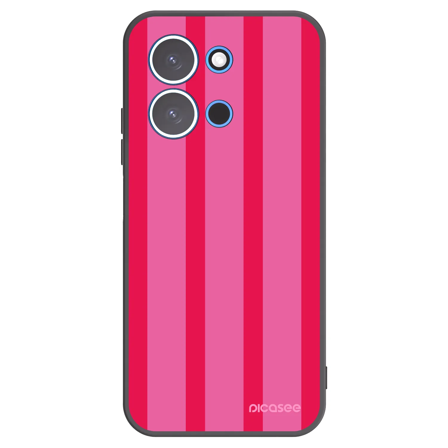 Picasee Xiaomi Redmi 15C 4G Hülle - Schwarzes Silikon - Hot tropic