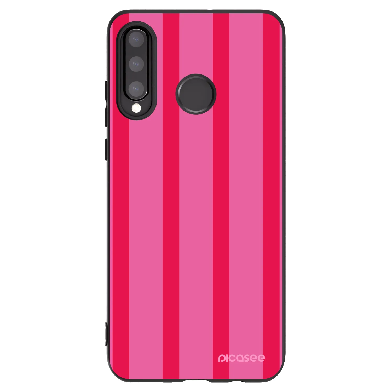 Picasee Huawei P30 Lite Hülle - Schwarzes Silikon - Hot tropic