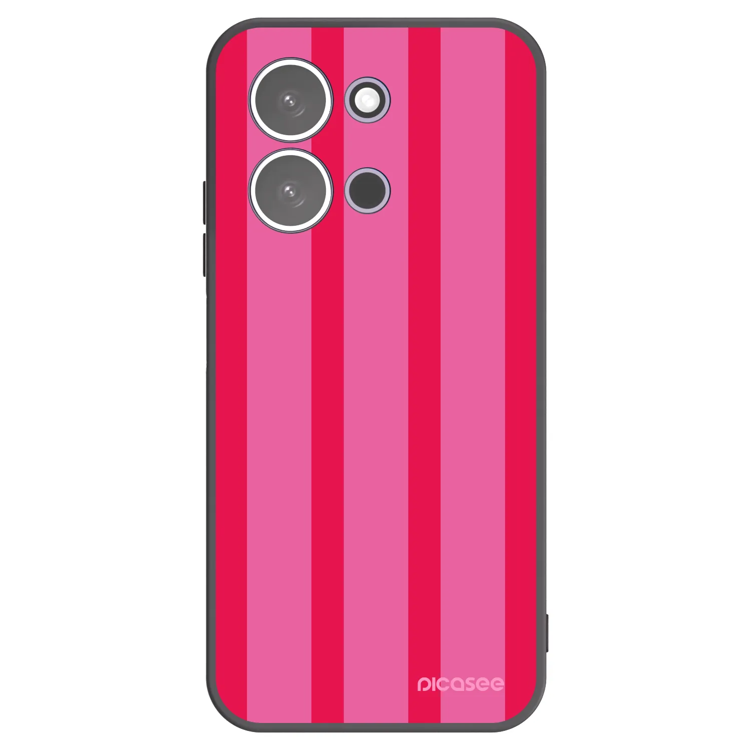 Picasee Xiaomi Redmi 15C 5G Hülle - Schwarzes Silikon - Hot tropic