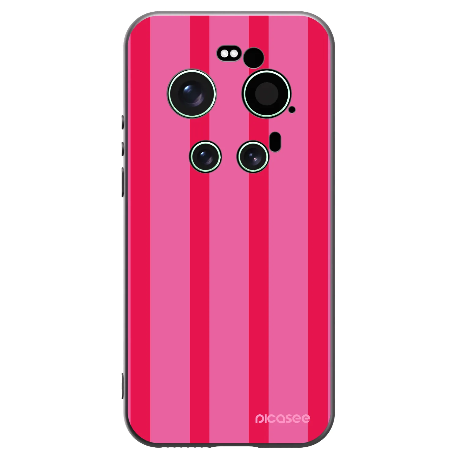 Picasee Xiaomi 17 Ultra Hülle - Schwarzes Silikon - Hot tropic