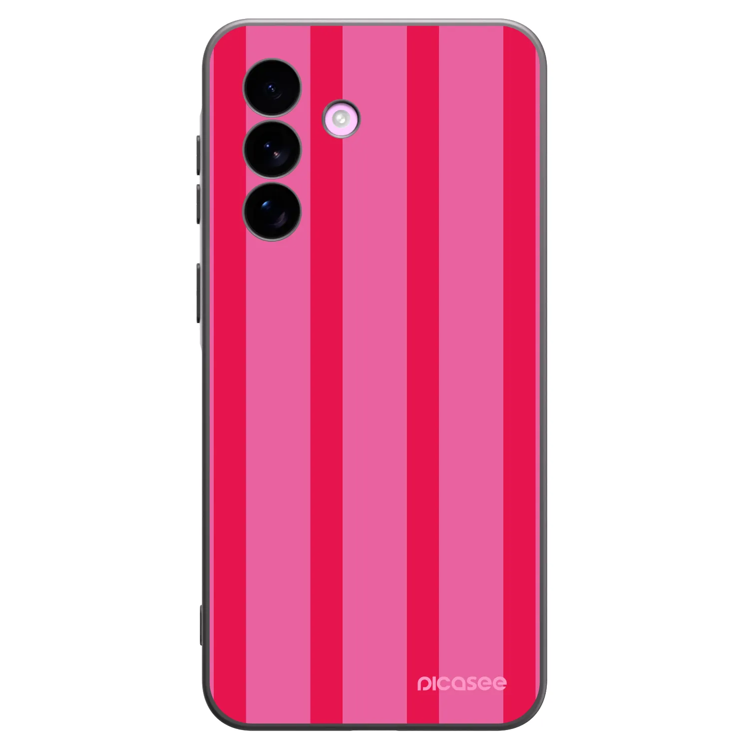 Picasee Samsung Galaxy A57 5G Hülle - Schwarzes Silikon - Hot tropic
