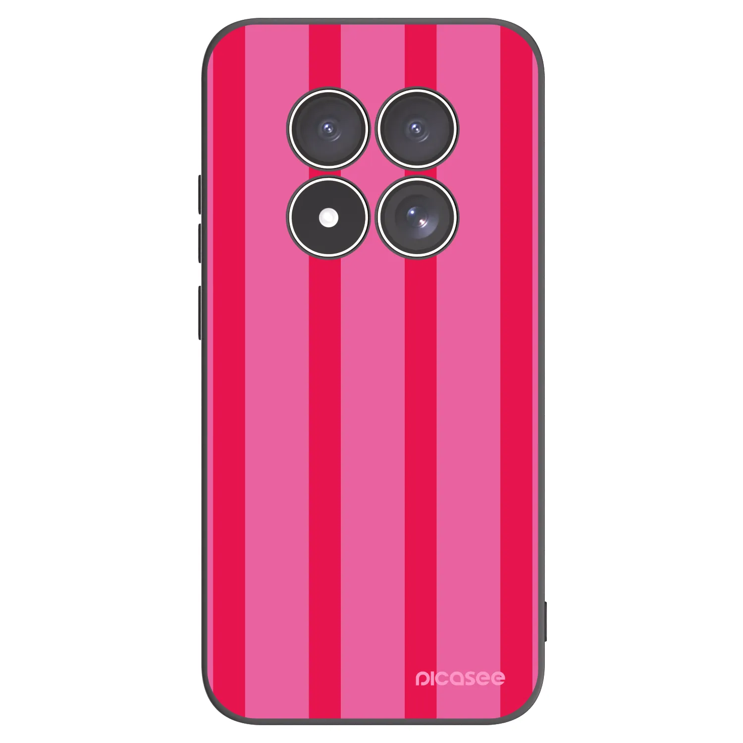 Picasee Xiaomi Redmi Note 15 Pro 5G Hülle - Schwarzes Silikon - Hot tropic