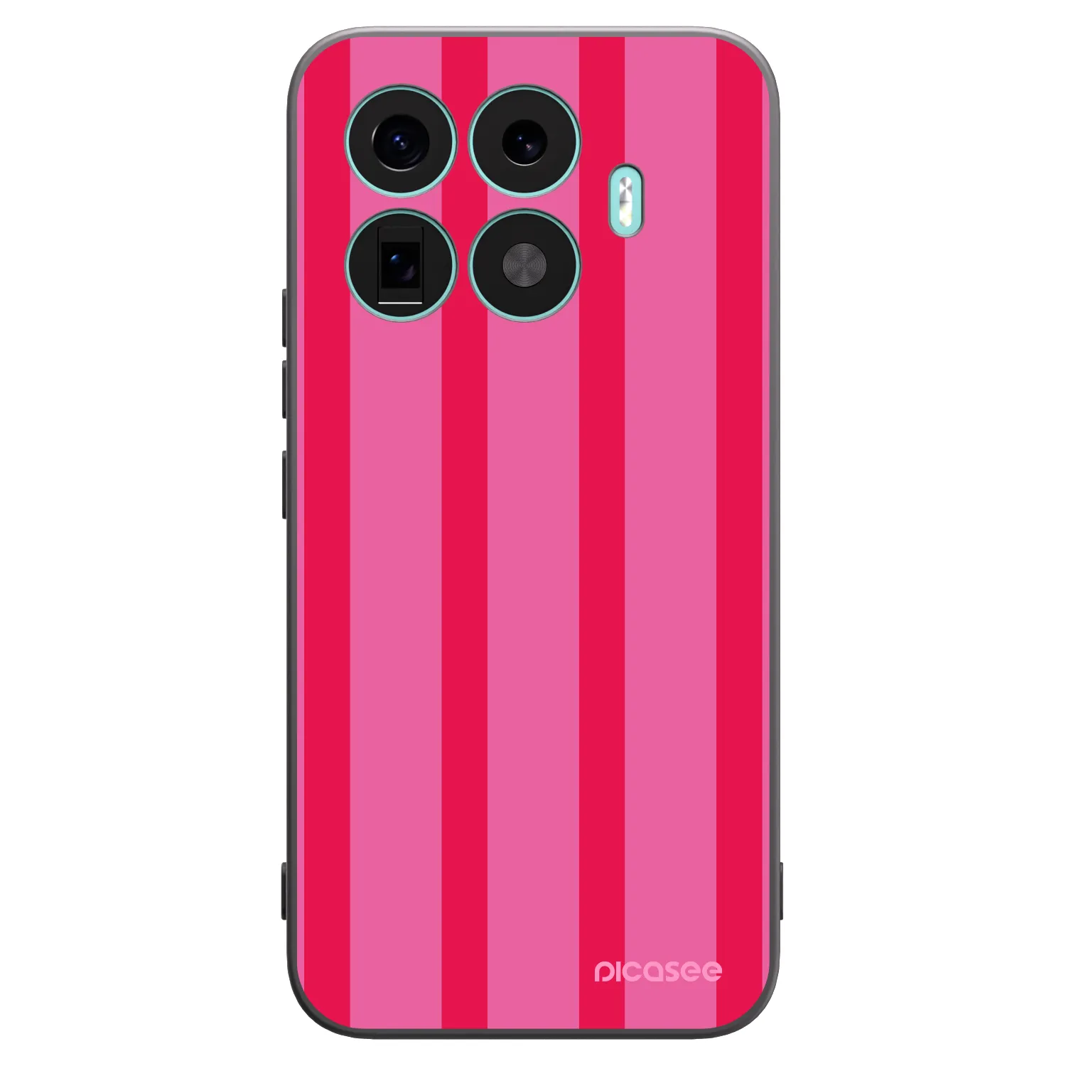 Picasee Xiaomi 17T Pro Hülle - Schwarzes Silikon - Hot tropic