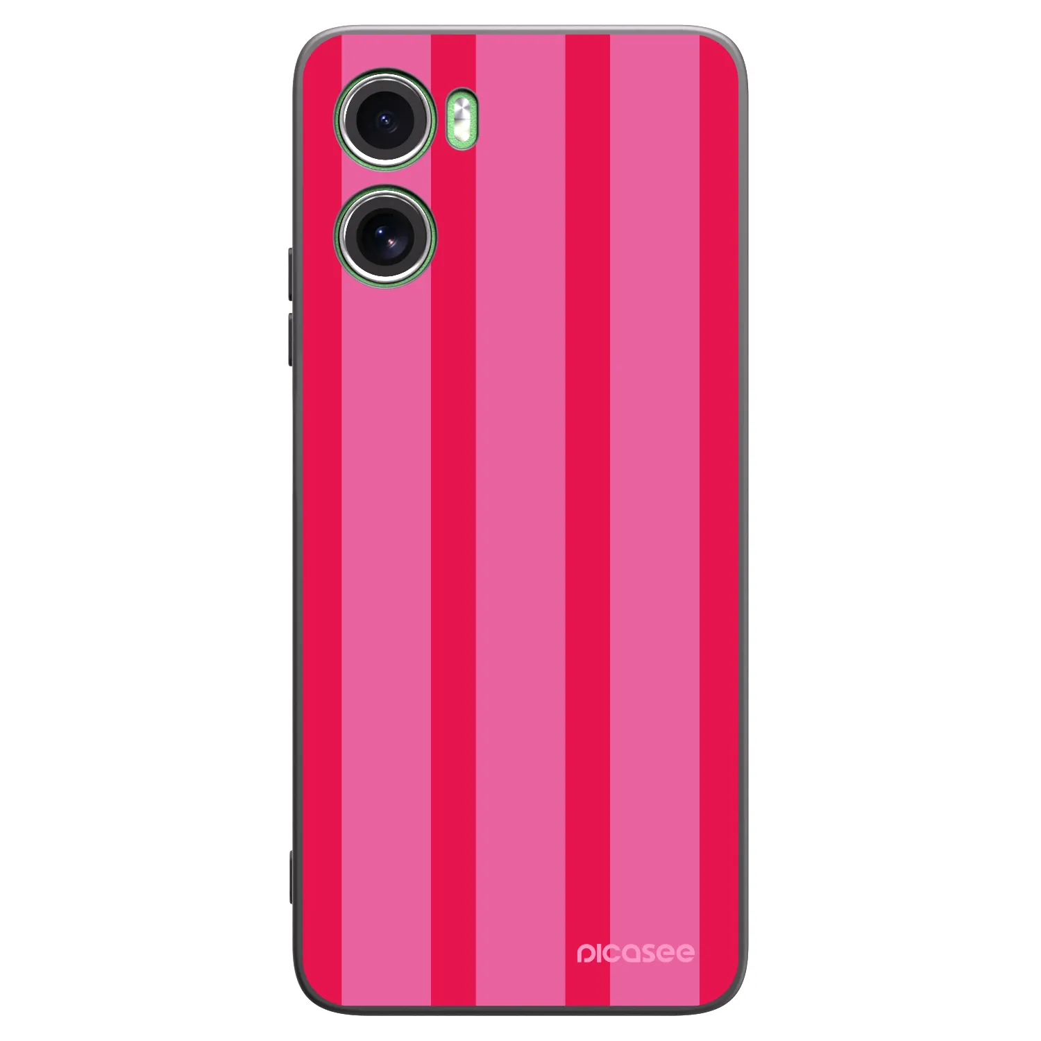 Picasee Motorola Moto G06 Hülle - Schwarzes Silikon - Hot tropic