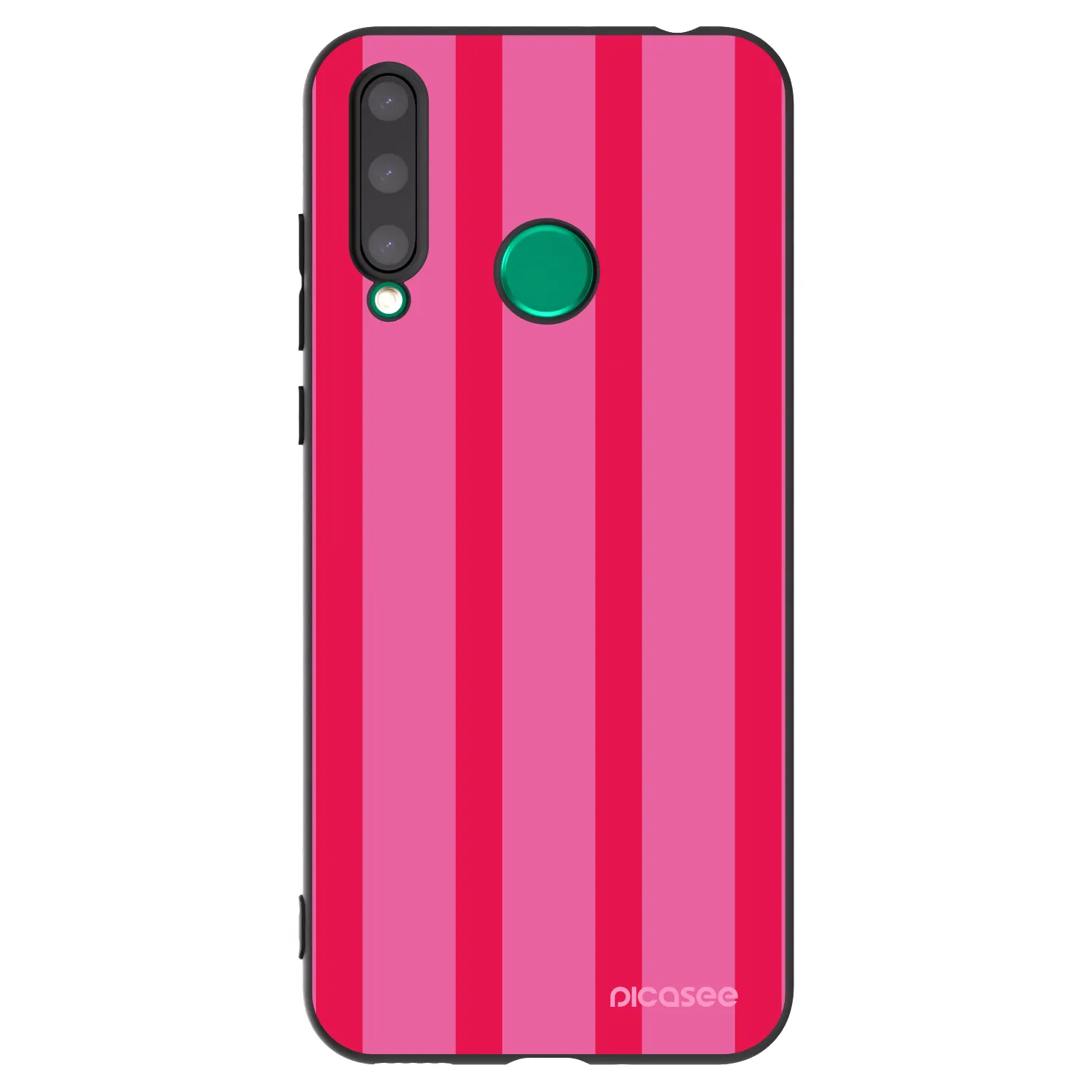 Picasee Honor 20 Lite Hülle - Schwarzes Silikon - Hot tropic