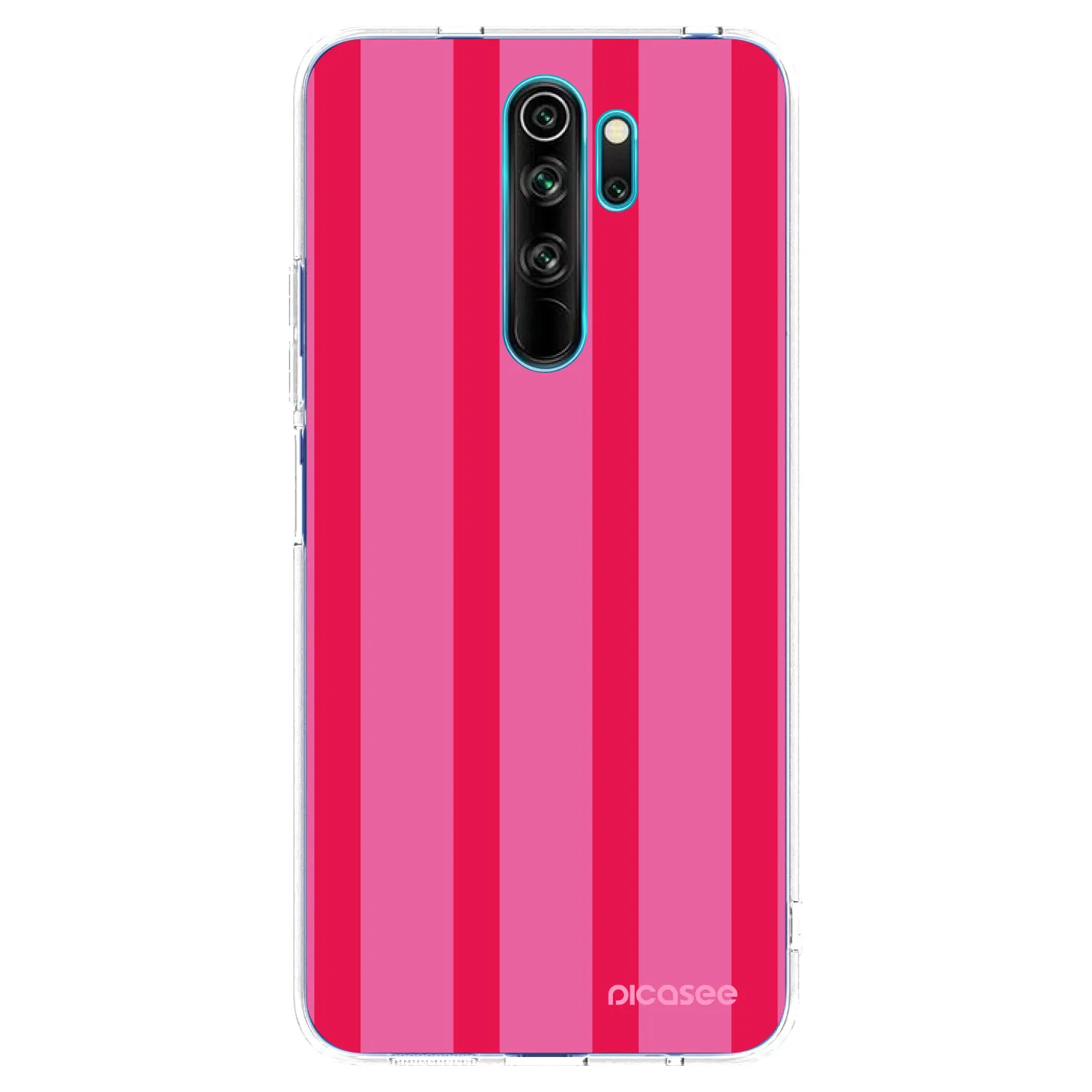 Picasee Xiaomi Redmi Note 8 Pro Hülle - Transparentes Silikon - Hot tropic