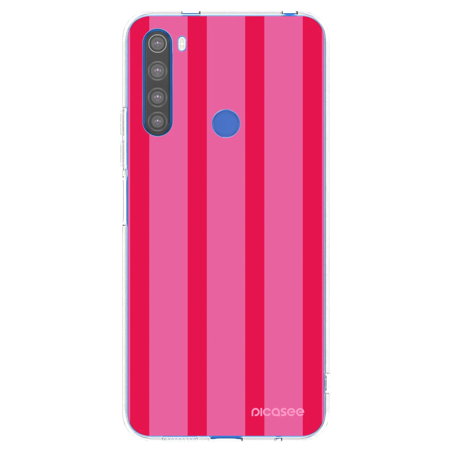 Picasee Xiaomi Redmi Note 8T Hülle - Transparentes Silikon - Hot tropic