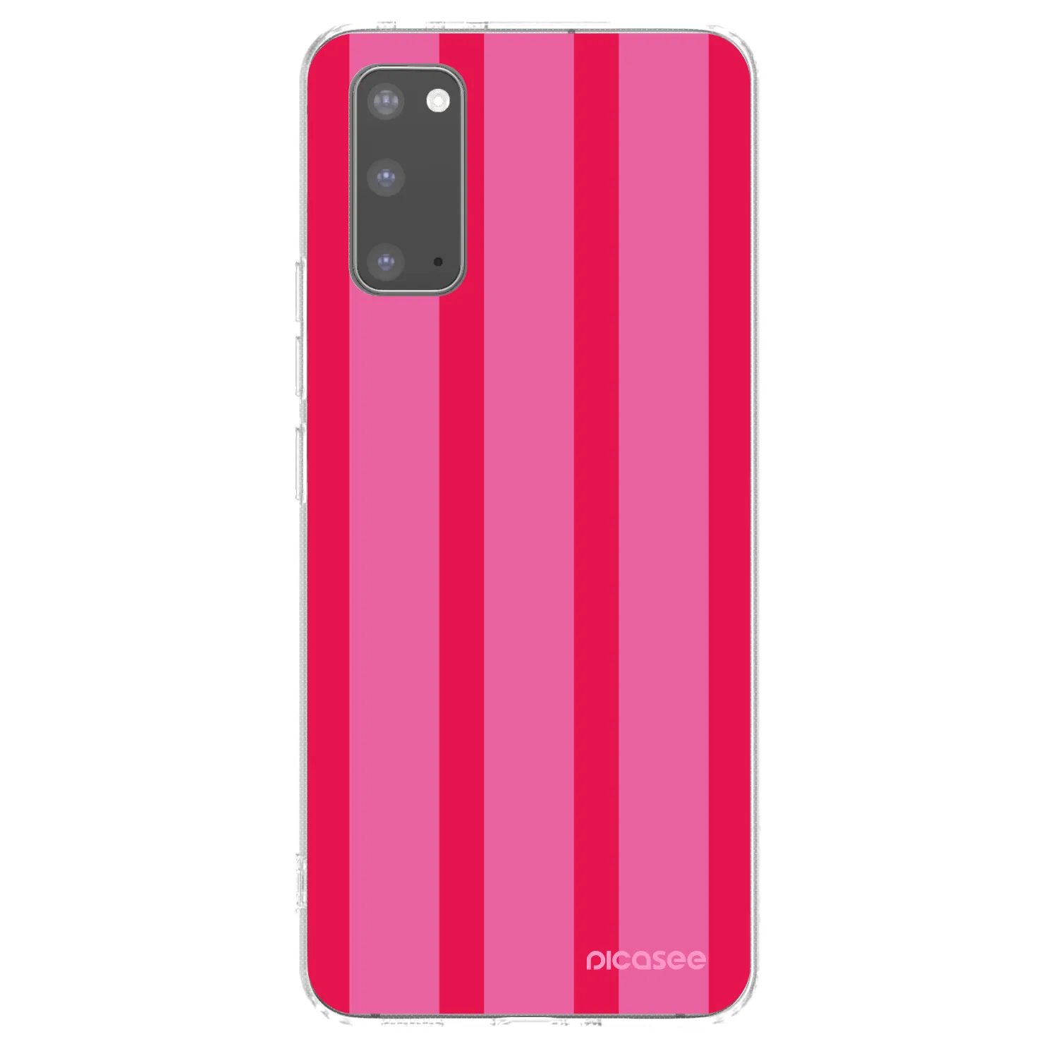 Picasee Samsung Galaxy S20 G980F Hülle - Transparentes Silikon - Hot tropic