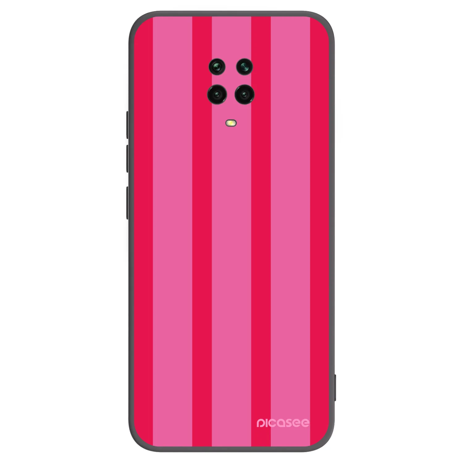 Picasee Xiaomi Redmi Note 9 Pro Hülle - Schwarzes Silikon - Hot tropic