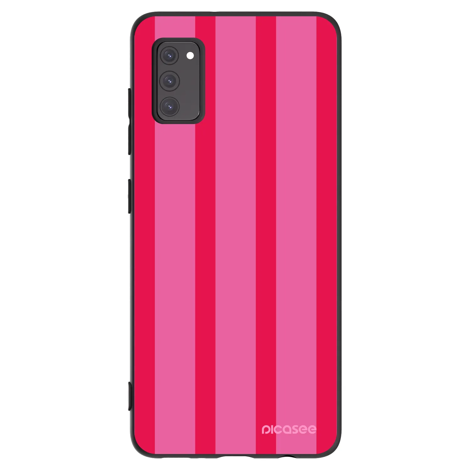 Picasee Samsung Galaxy A41 A415F Hülle - Schwarzes Silikon - Hot tropic