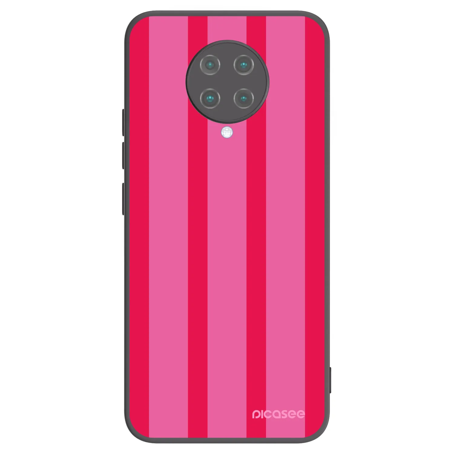 Picasee Xiaomi Poco F2 Pro Hülle - Schwarzes Silikon - Hot tropic