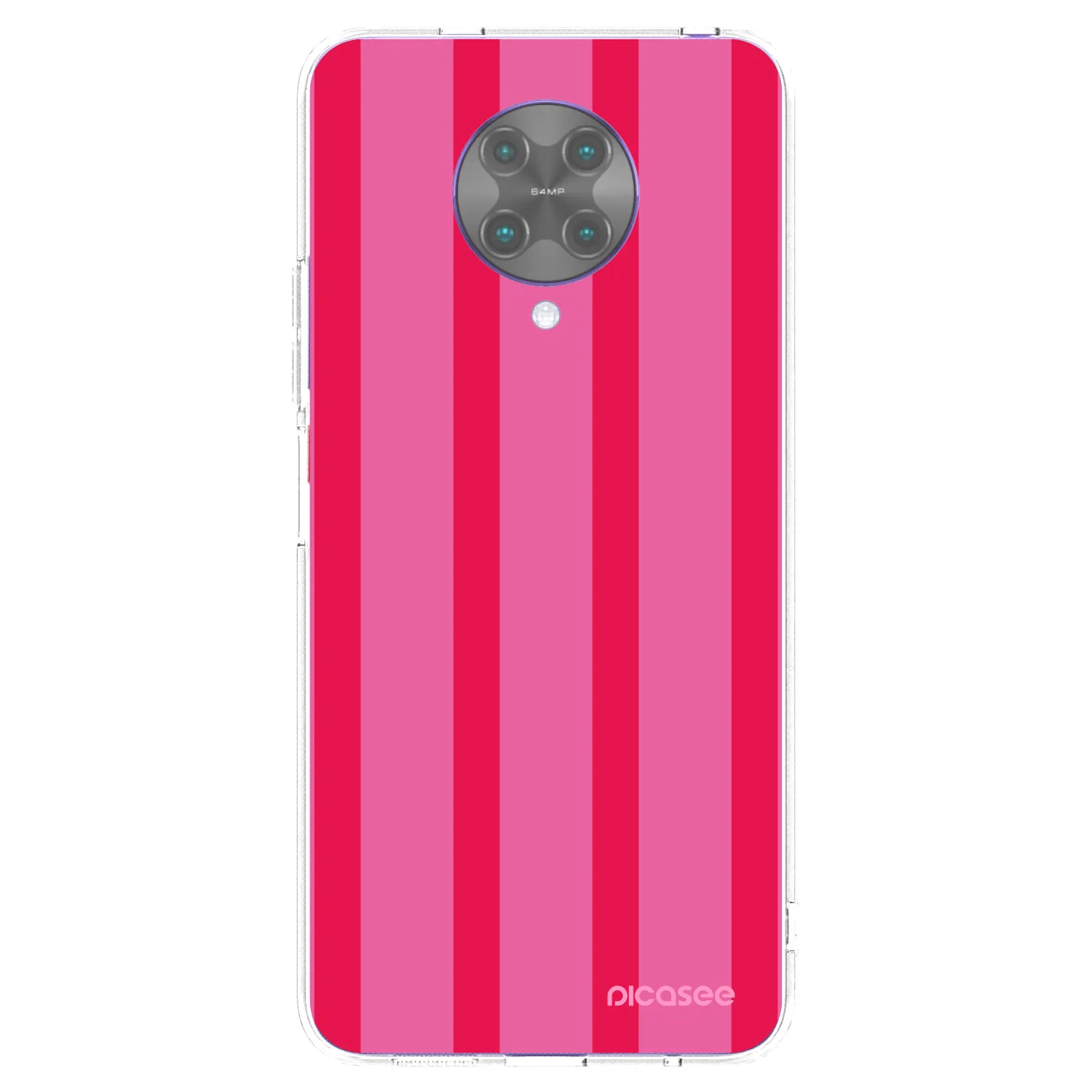 Picasee Xiaomi Poco F2 Pro Hülle - Transparentes Silikon - Hot tropic
