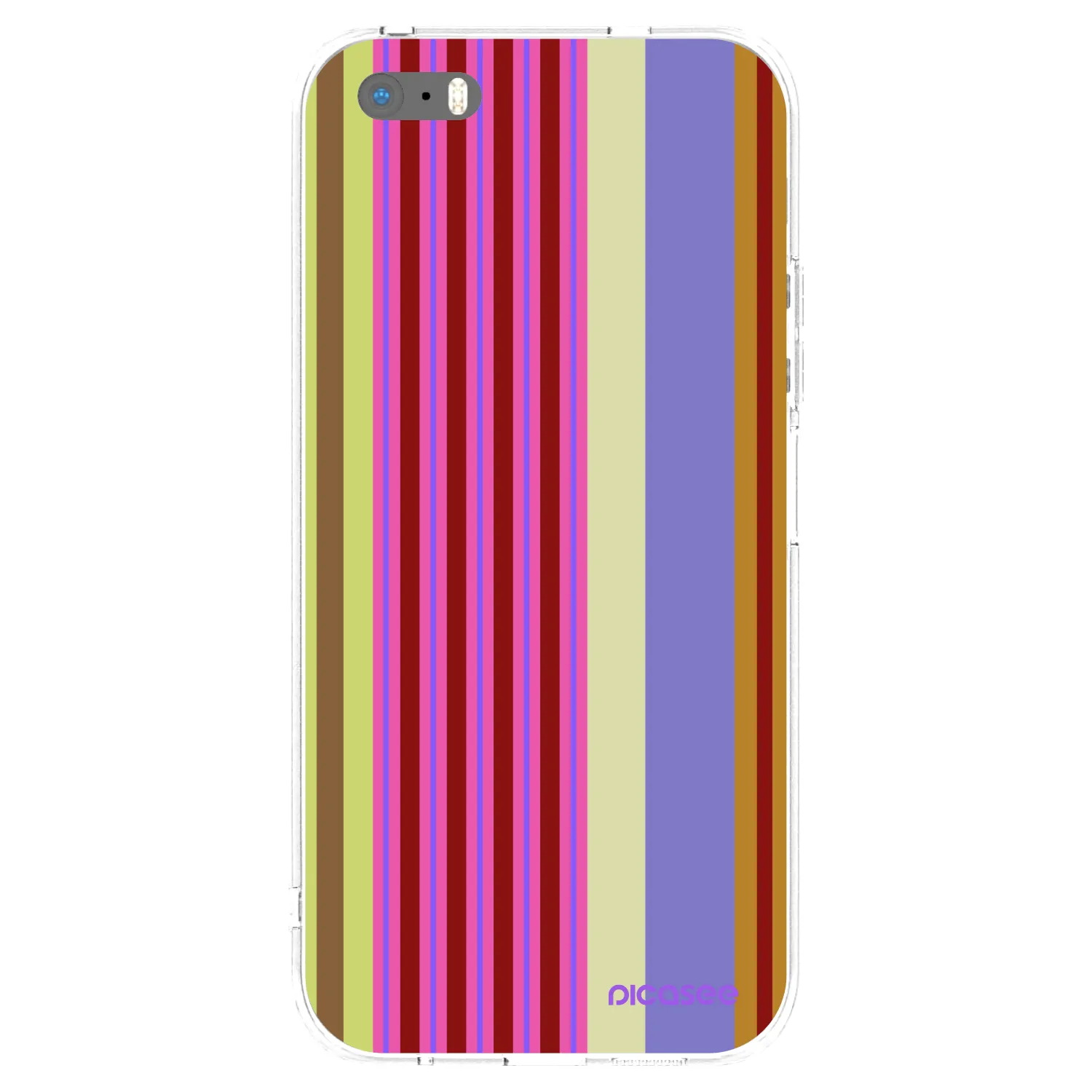 Picasee Apple iPhone 5/5S/SE Hülle - Transparentes Silikon - Late checkout