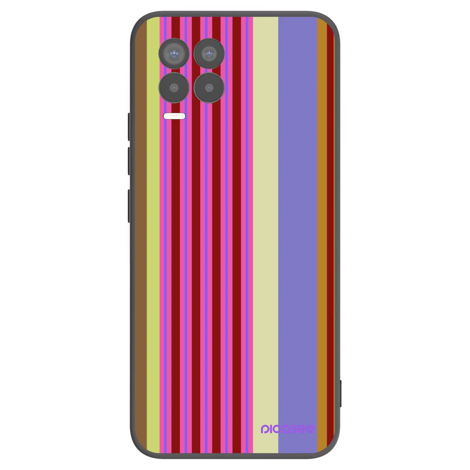 Picasee Realme 8 4G Hülle - Schwarzes Silikon - Late checkout
