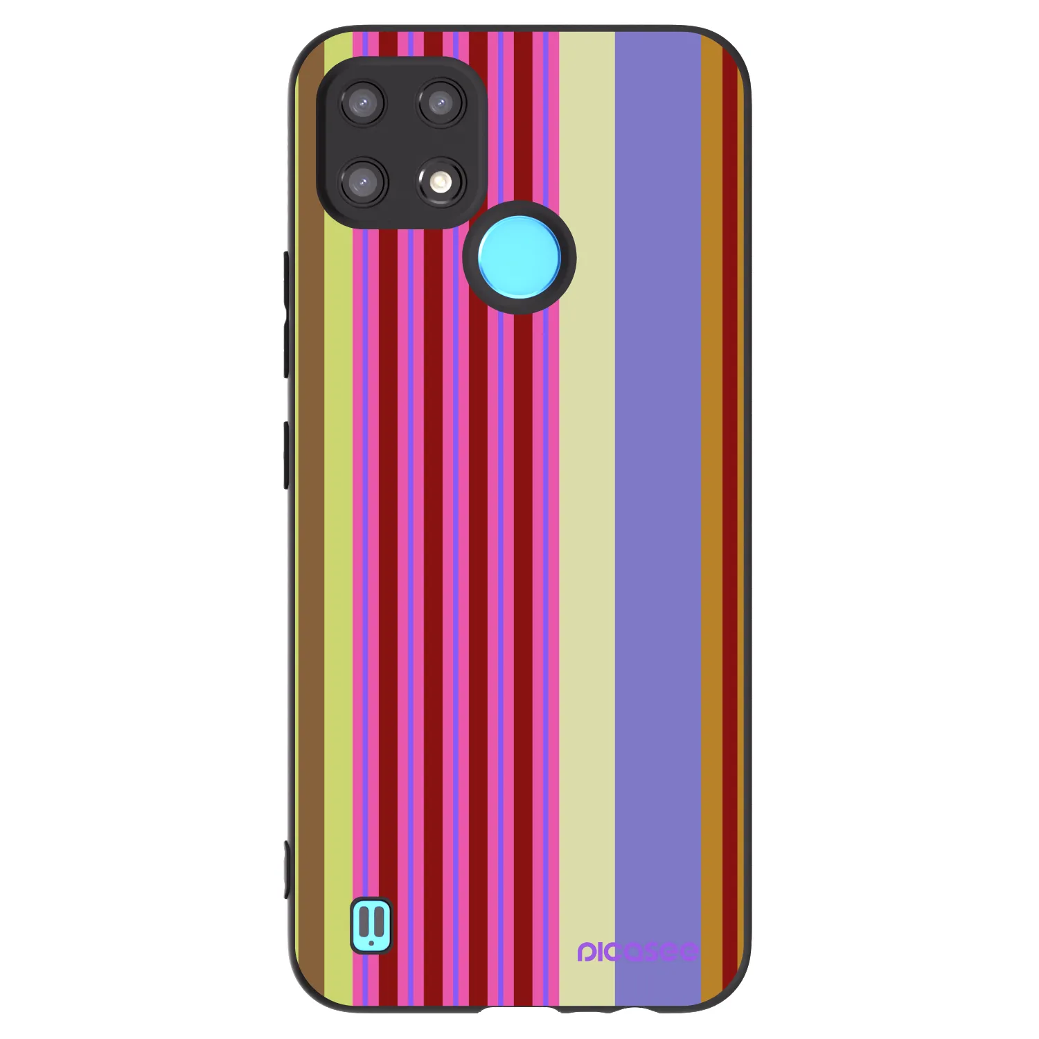 Picasee Realme C21 Hülle - Schwarzes Silikon - Late checkout