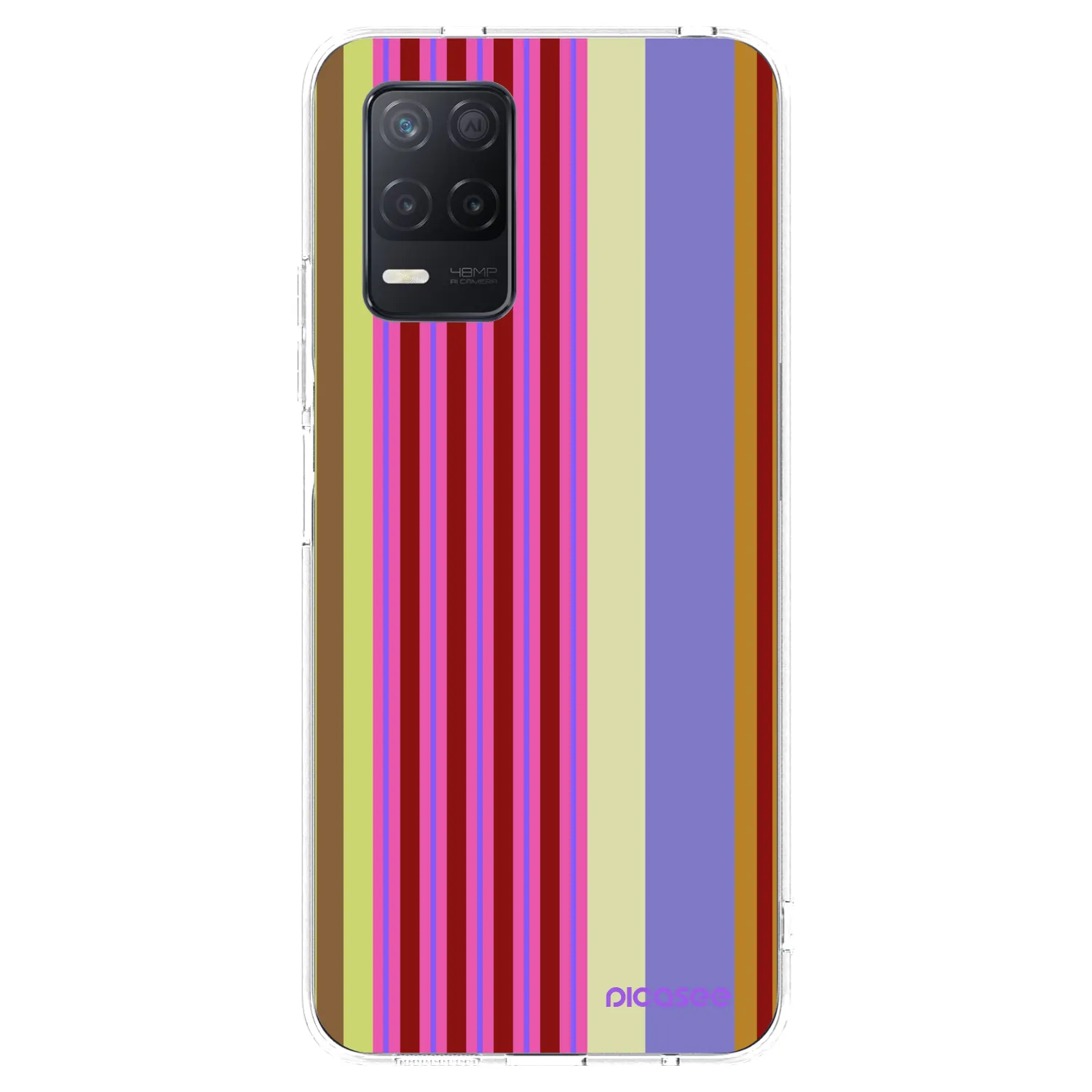 Picasee Realme 8 5G Hülle - Transparentes Silikon - Late checkout