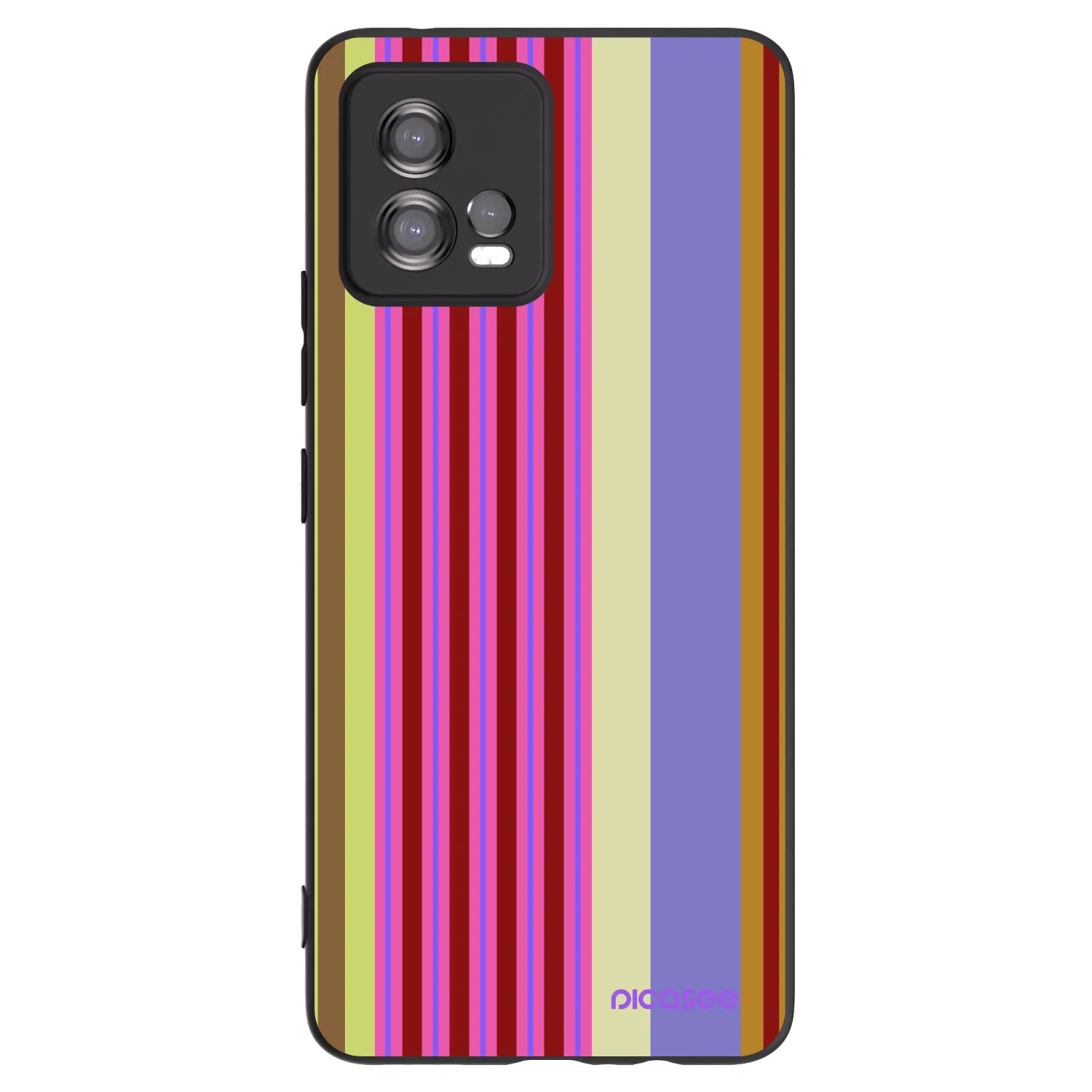 Picasee Motorola Moto G72 Hülle - Schwarzes Silikon - Late checkout