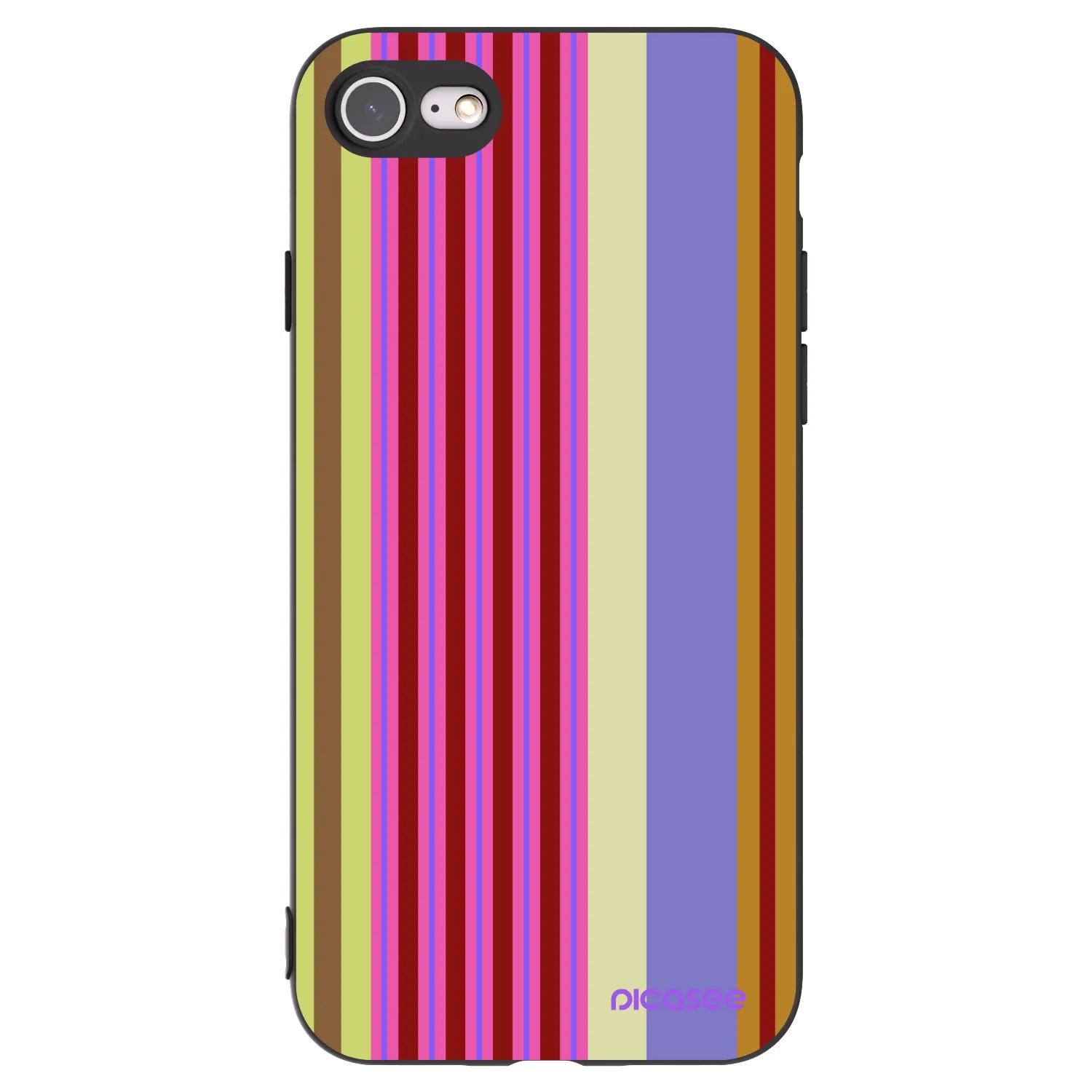 Picasee Apple iPhone 8 Hülle - Schwarzes Silikon - Late checkout