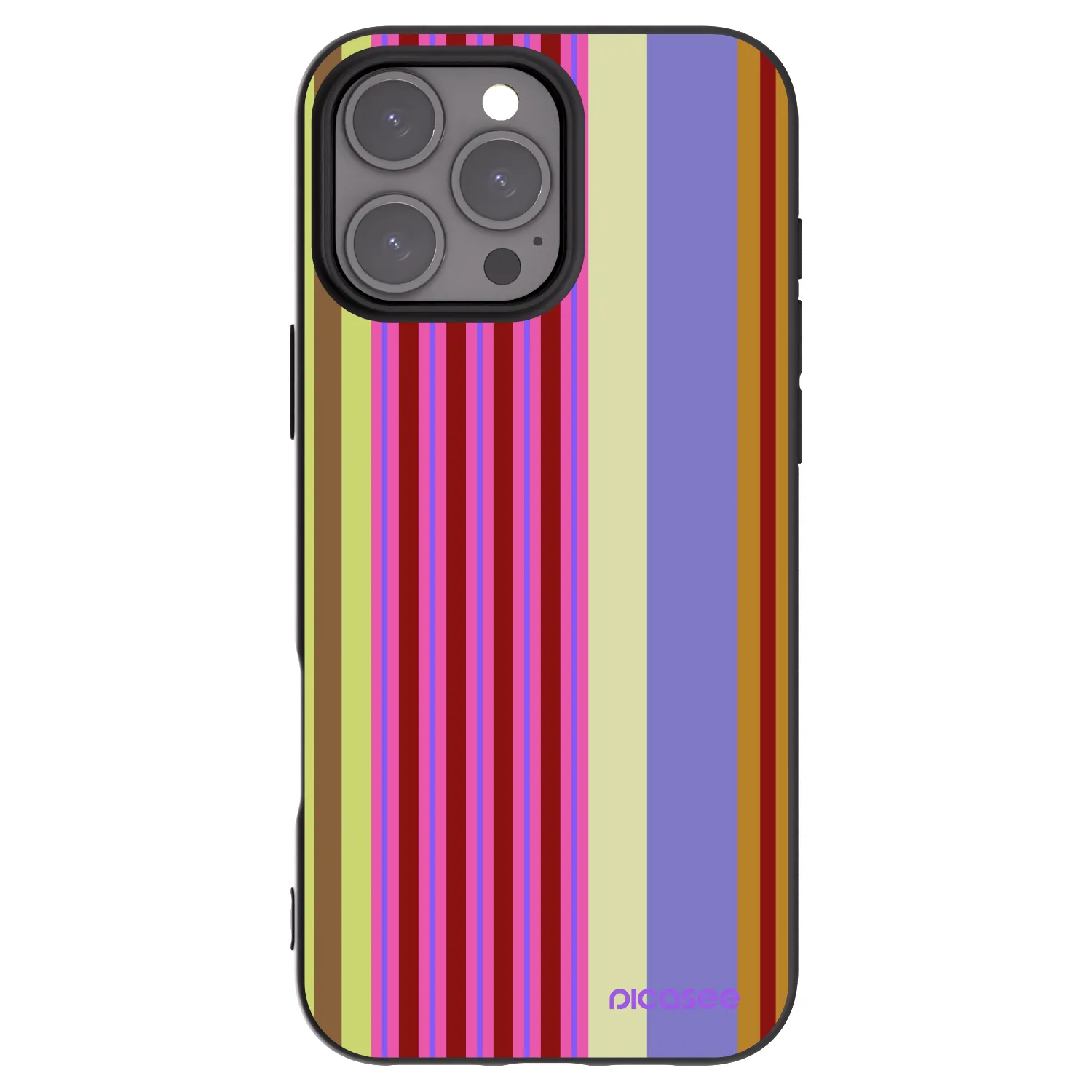 Picasee Apple iPhone 16 Pro Max Hülle - Schwarzes Silikon - Late checkout